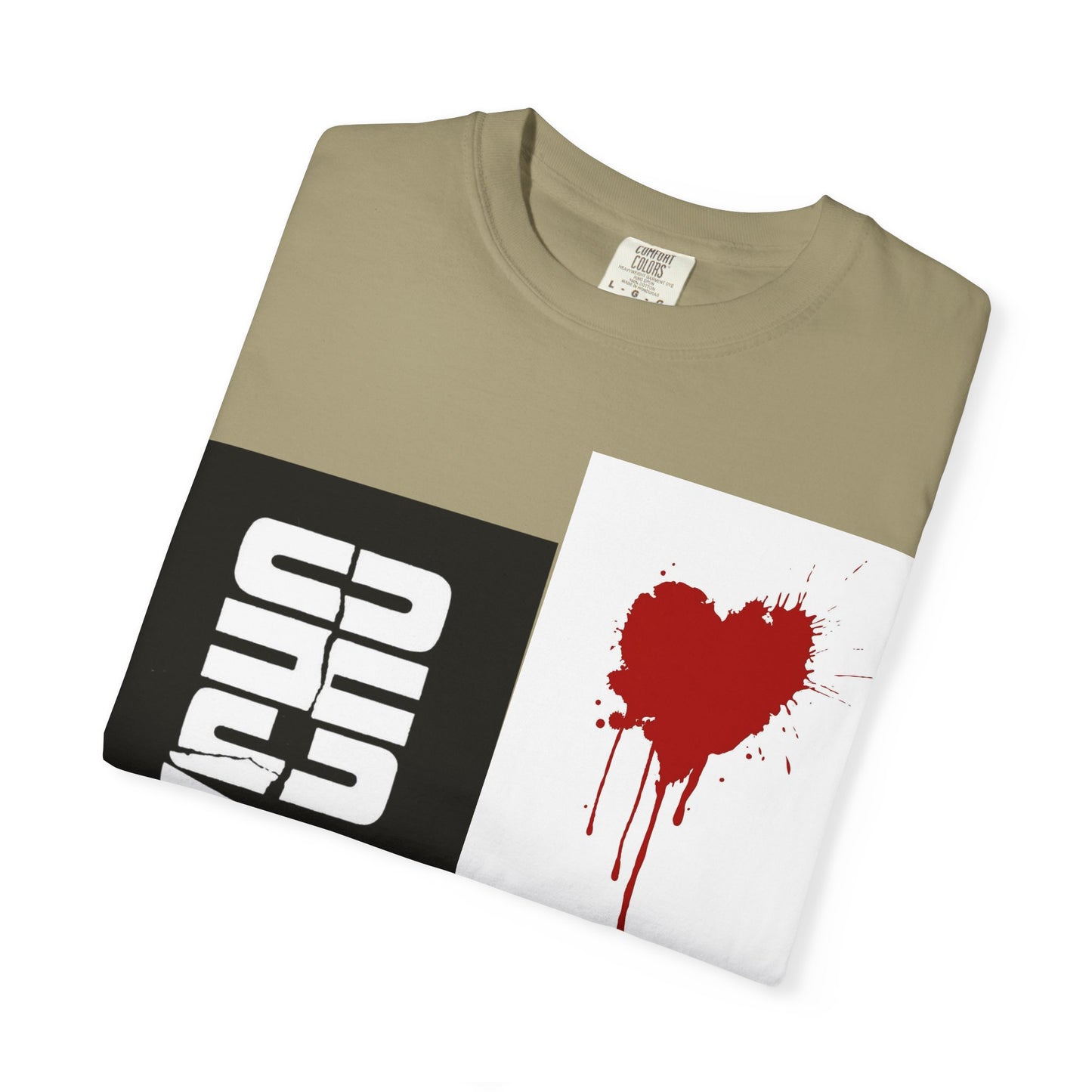 Psycho Heart Graphic T-shirt, Cool Unisex Tee, Casual Streetwear, Gift for Him or Her, Halloween Apparel, Edgy Fashion Statement