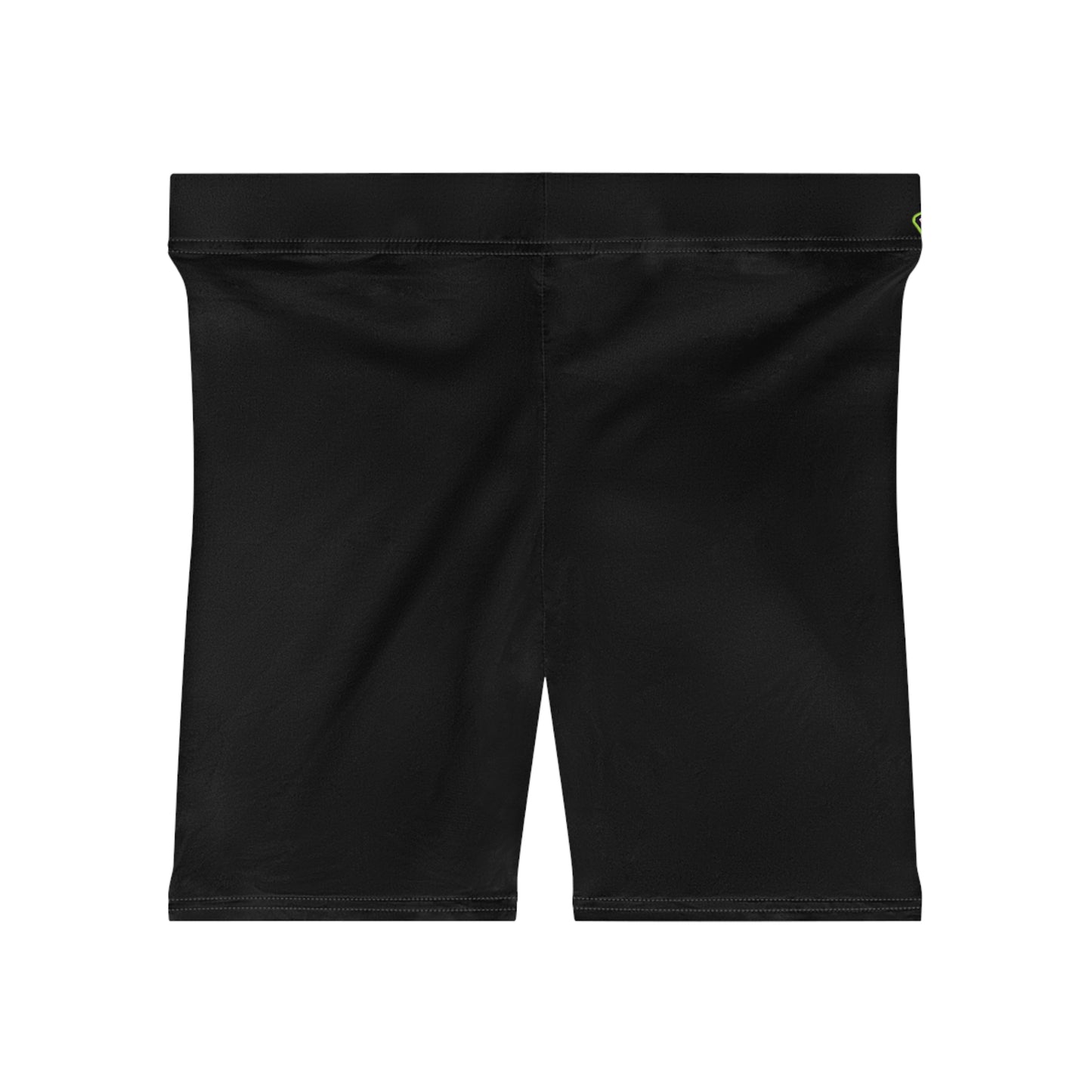 Biker Shorts for Trendy Women - 'Bussin Baddies' Graphic, Perfect for Fitness, Casual Wear, Summer, Vacations, Festivals