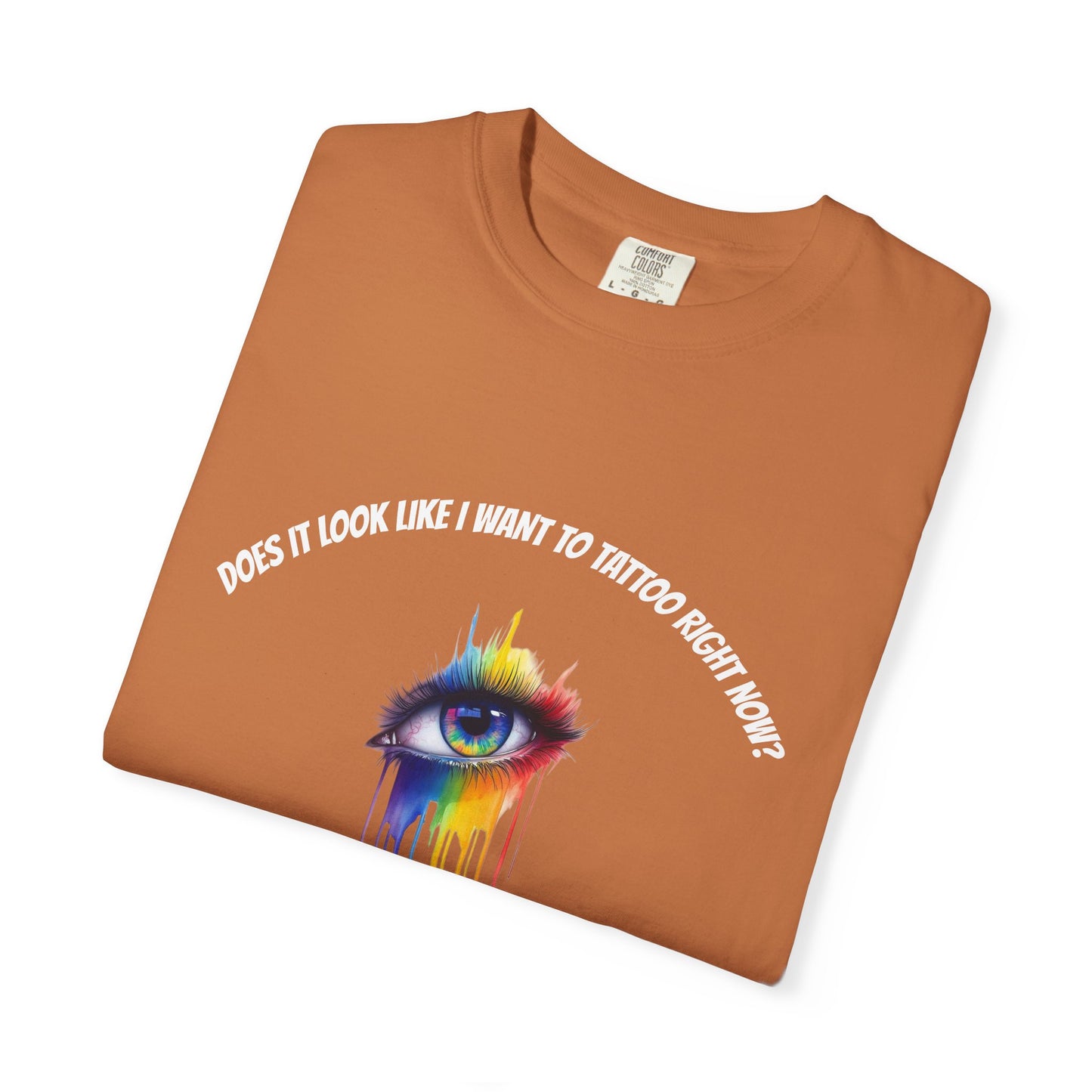 Vibrant Eye Art T-Shirt | Unisex Garment-Dyed Tee, Artistic Apparel, Colorful Fashion, Unique Gift, Everyday Wear