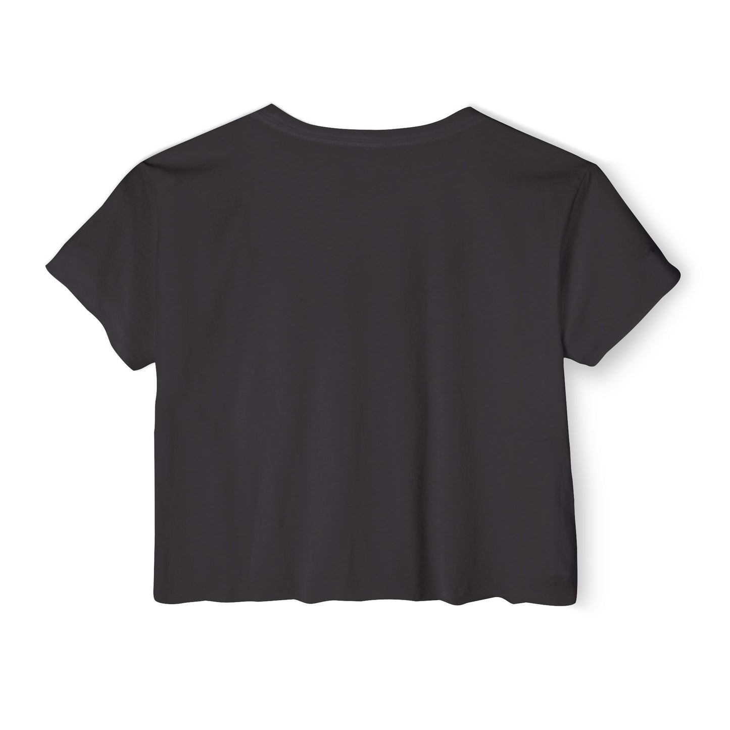 Women’s Festival Crop Top with Playful Graphic | Bohemian Style, Summer Essential, Music Festival Outfit, Casual Wear, Trendy Tee