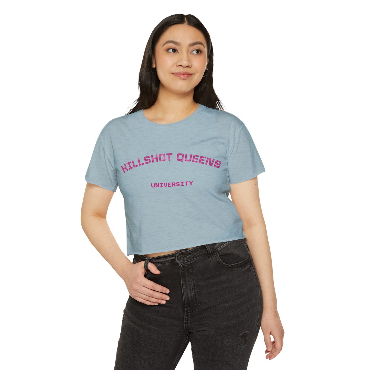 Festival Crop Top for Women, Chill Vibe Shirt, Perfect for Concerts, College Life, Summer Days, Personalized Gift