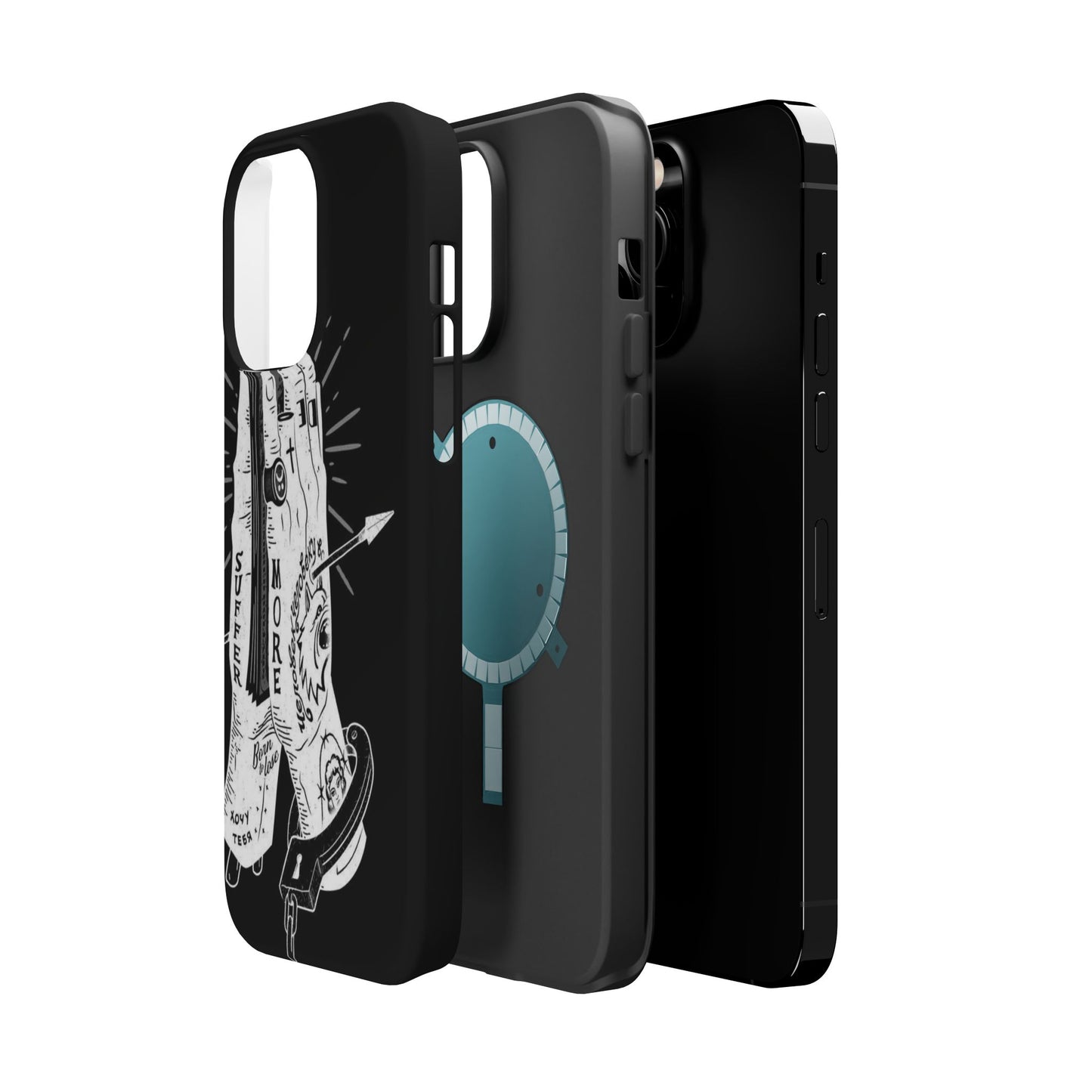 Magnetic Impact-Resistant Phone Case - Stylish & Protective, Ideal Gift for Friends, Holiday Essential, Trendy Accents, Unique Design
