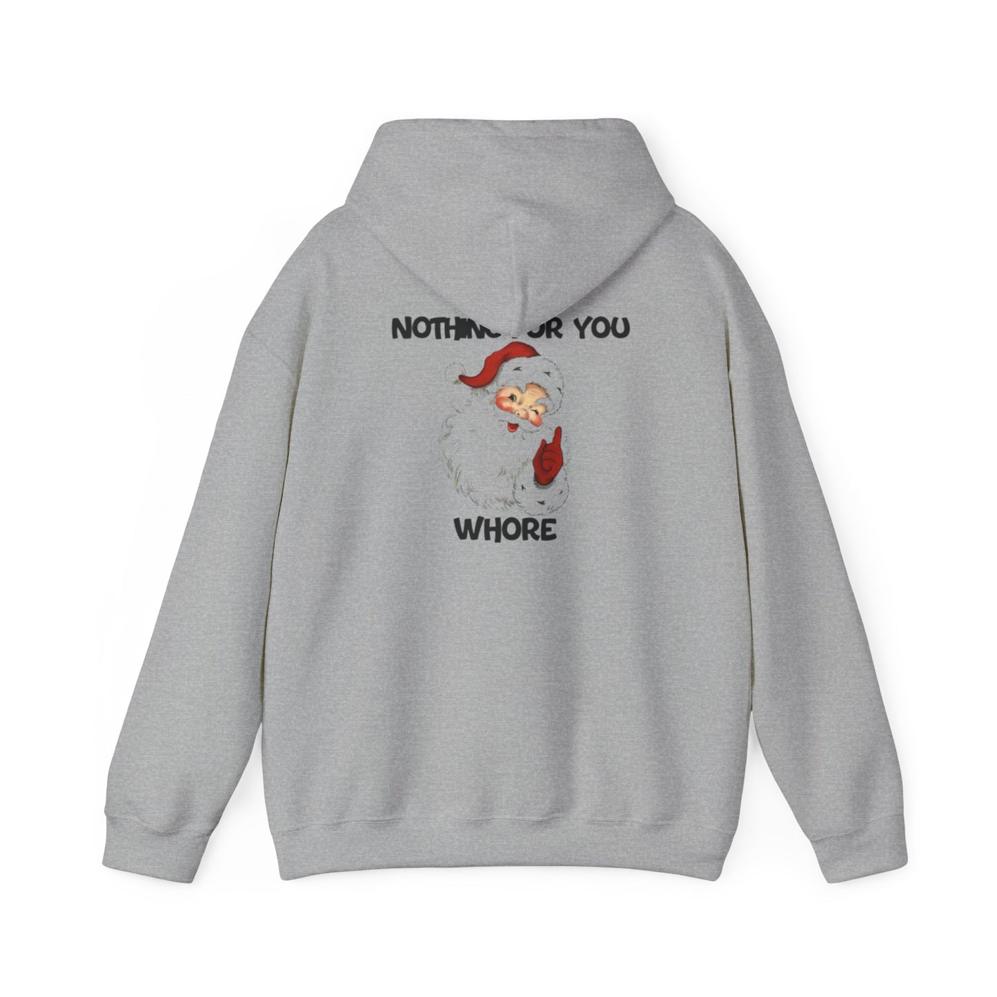Funny Christmas Hoodie, Unisex Holiday Sweatshirt, Santa Humor Gift, Christmas Party Apparel, Gift for Friends, Winter Fashion, Cozy Wear