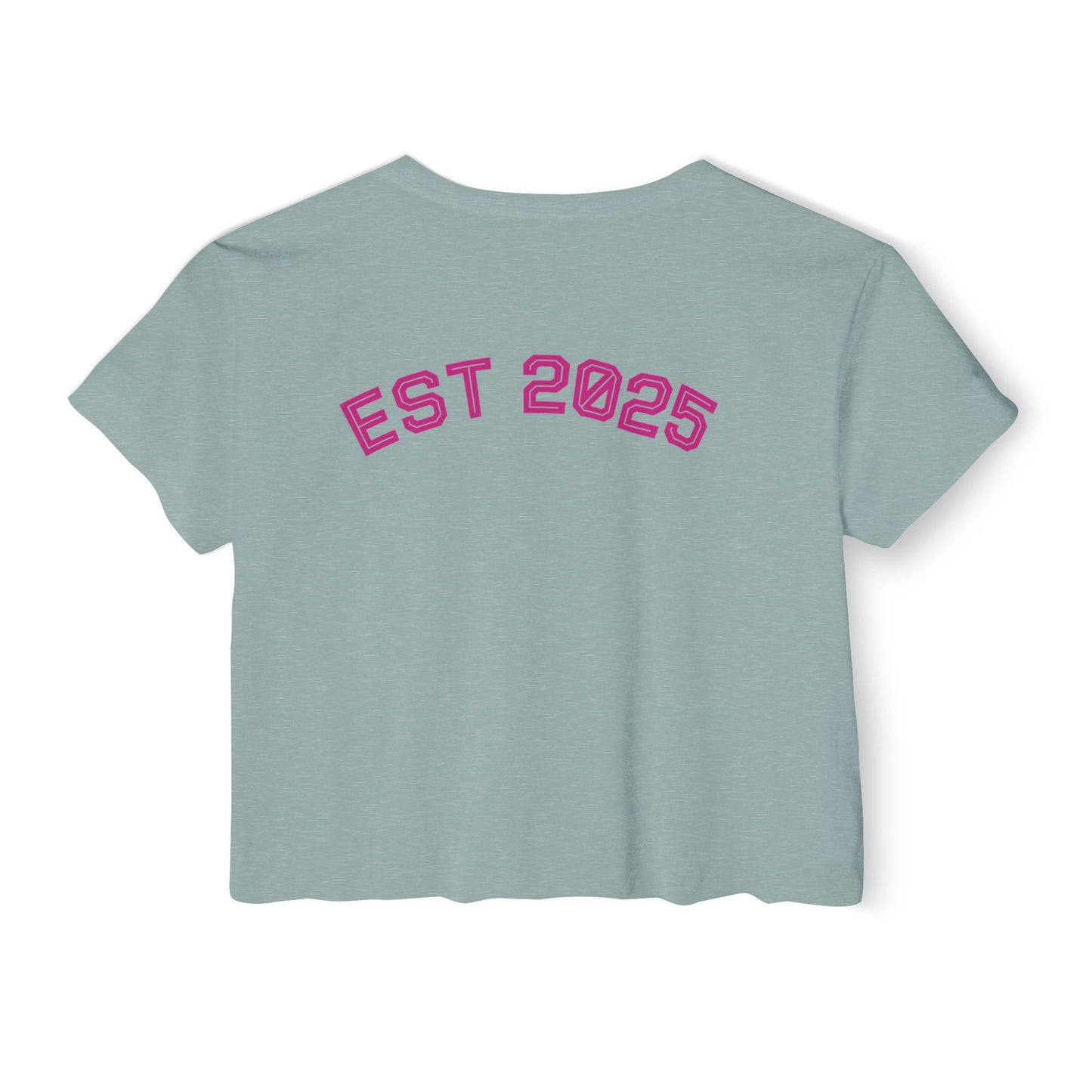 Festival Crop Top for Women, Chill Vibe Shirt, Perfect for Concerts, College Life, Summer Days, Personalized Gift