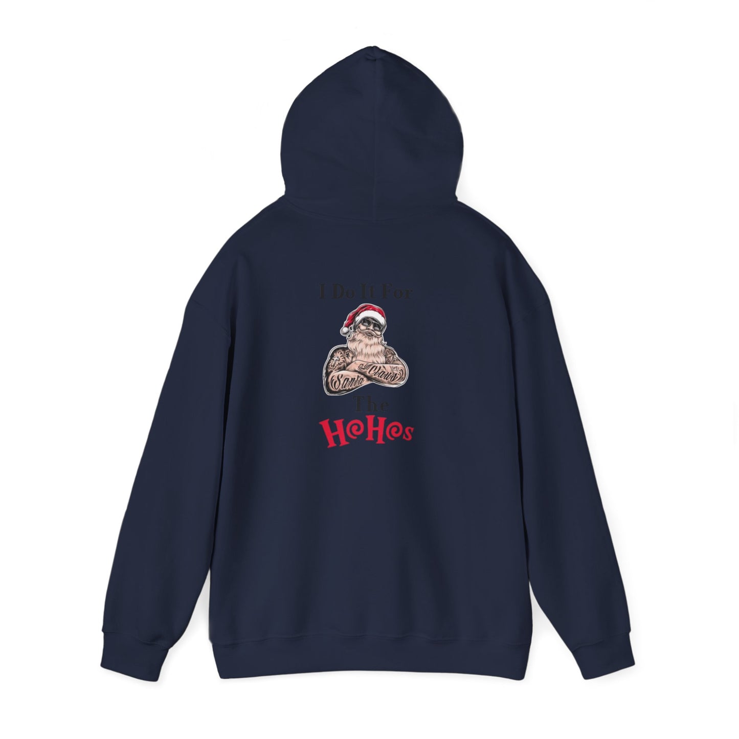 Funny Santa Holiday Sweatshirt, Cozy Gift for Sloth Lovers, Warm Hoodie for Christmas Parties, Casual Lounge Wear, Unique Present