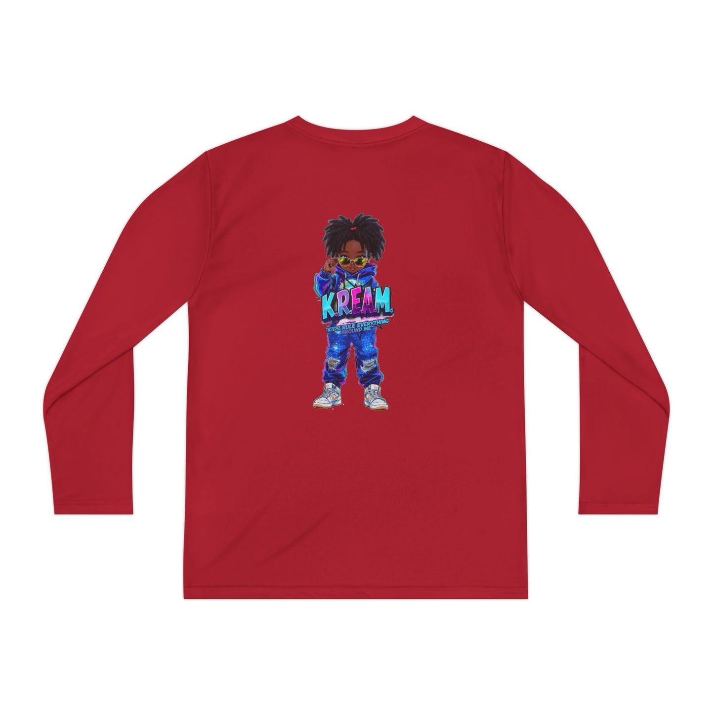 Youth Long Sleeve Tee for Trendy Kids, Cool Graphic Tee, Perfect for Birthdays, Playdates, School Events, Unique Gift Idea