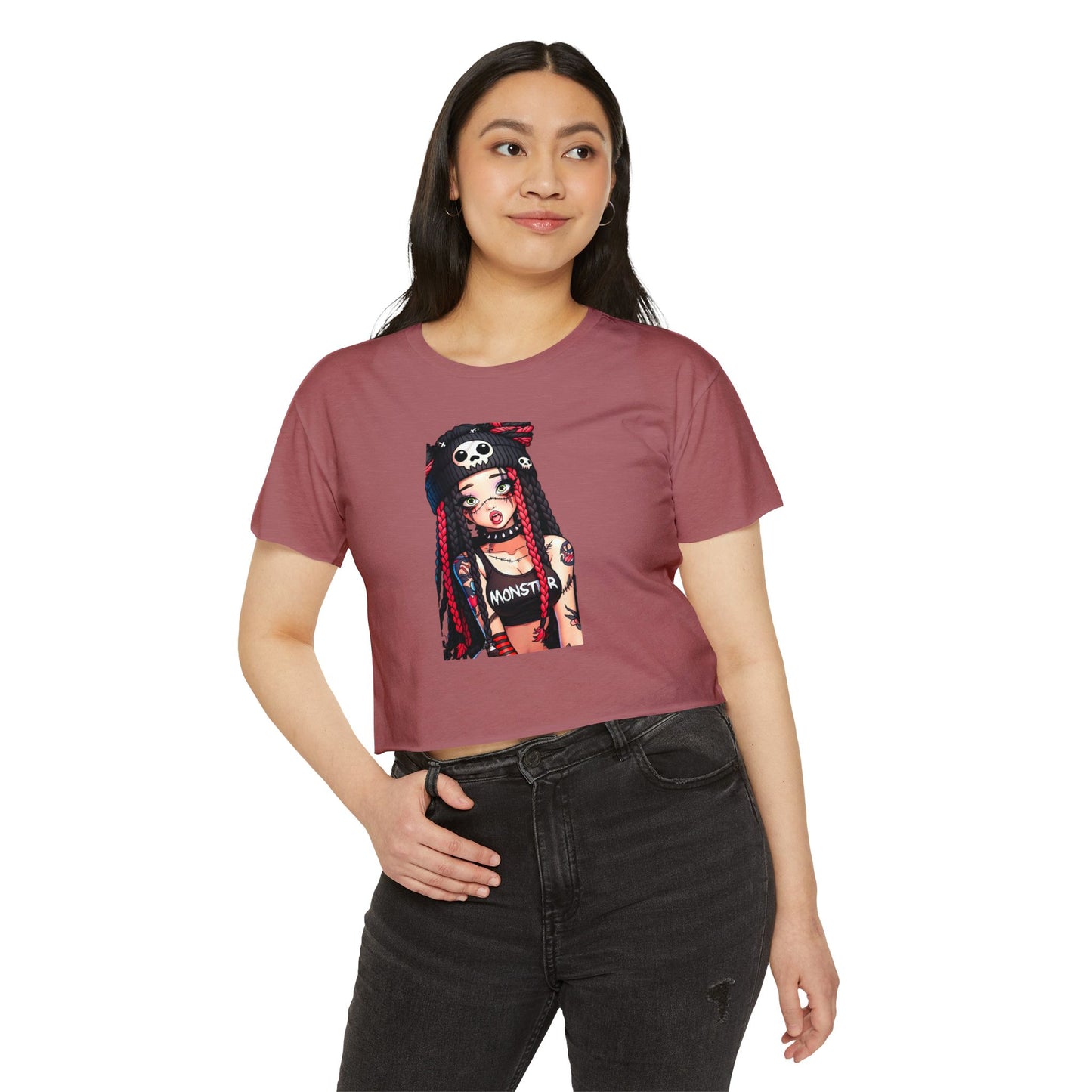 Vibrant Women's Festival Crop Top - Statement Tee for Music Lovers, Perfect for Summer Events, Concerts, Parties, Casual Outings