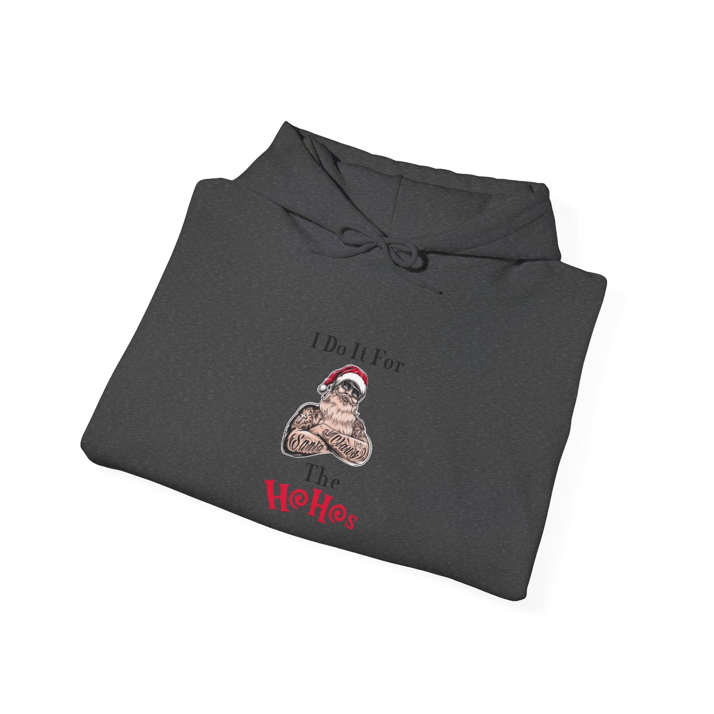 Funny Santa Holiday Sweatshirt, Cozy Gift for Sloth Lovers, Warm Hoodie for Christmas Parties, Casual Lounge Wear, Unique Present
