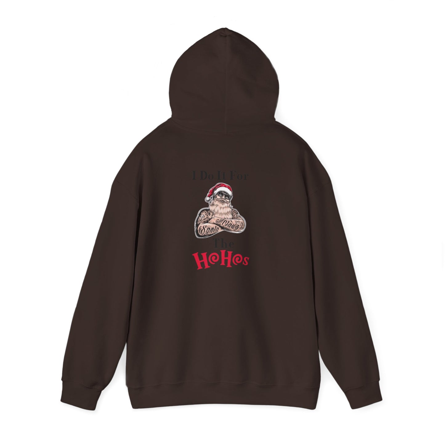 Funny Santa Holiday Sweatshirt, Cozy Gift for Sloth Lovers, Warm Hoodie for Christmas Parties, Casual Lounge Wear, Unique Present