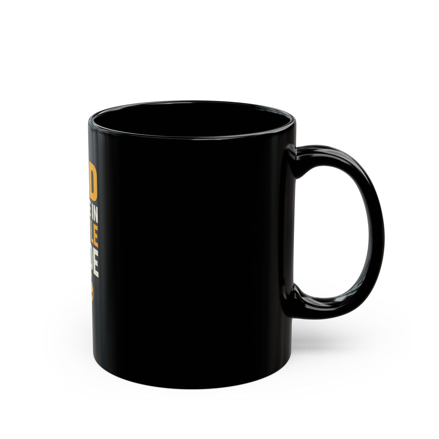 Hustle Mode Mug - Motivational Black Coffee Cup, Perfect Gift for Entrepreneurs, Inspirational Drinkware, Office Humor, Hustler's Lifestyle