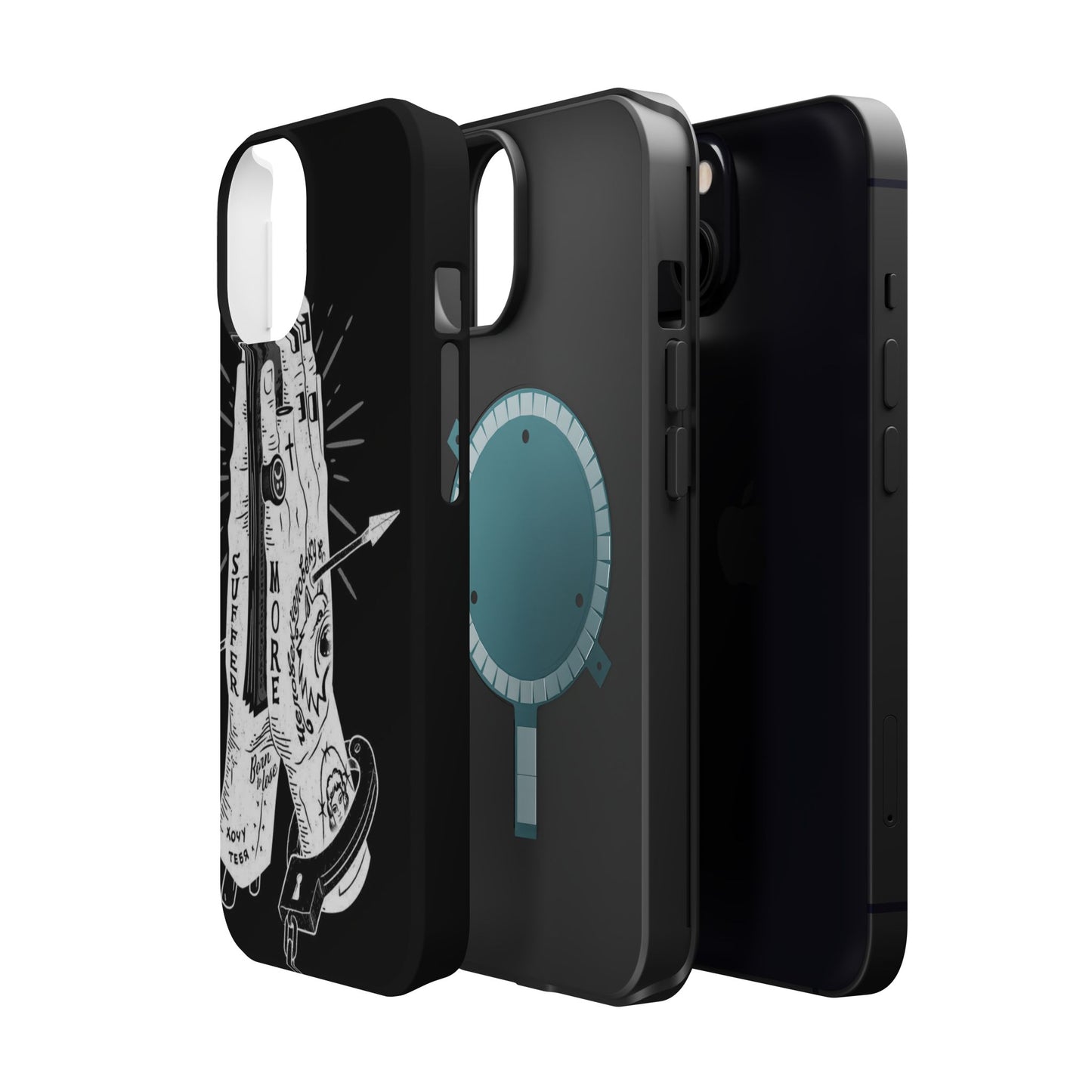 Magnetic Impact-Resistant Phone Case - Stylish & Protective, Ideal Gift for Friends, Holiday Essential, Trendy Accents, Unique Design