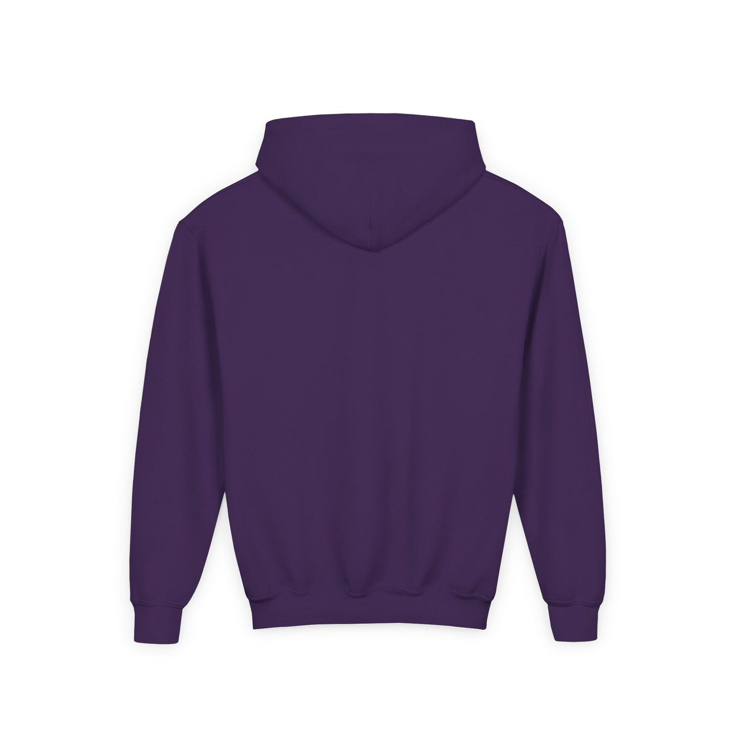 Youth Hooded Sweatshirt with Heart Design, Cozy Pullover, Trendy Sweatshirt, Gift for Teens, Casual Wear, Fashion Hoodie