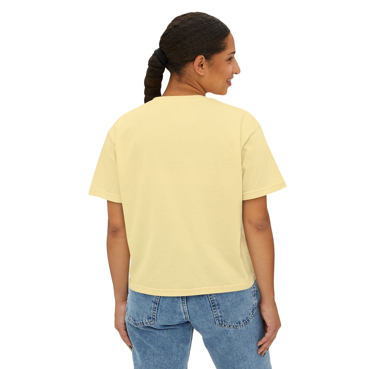 Empowered CEO Women's Boxy Tee, Casual Outfit, Gift for Graduates, Entrepreneur Shirt, Business Apparel, Motivational Top