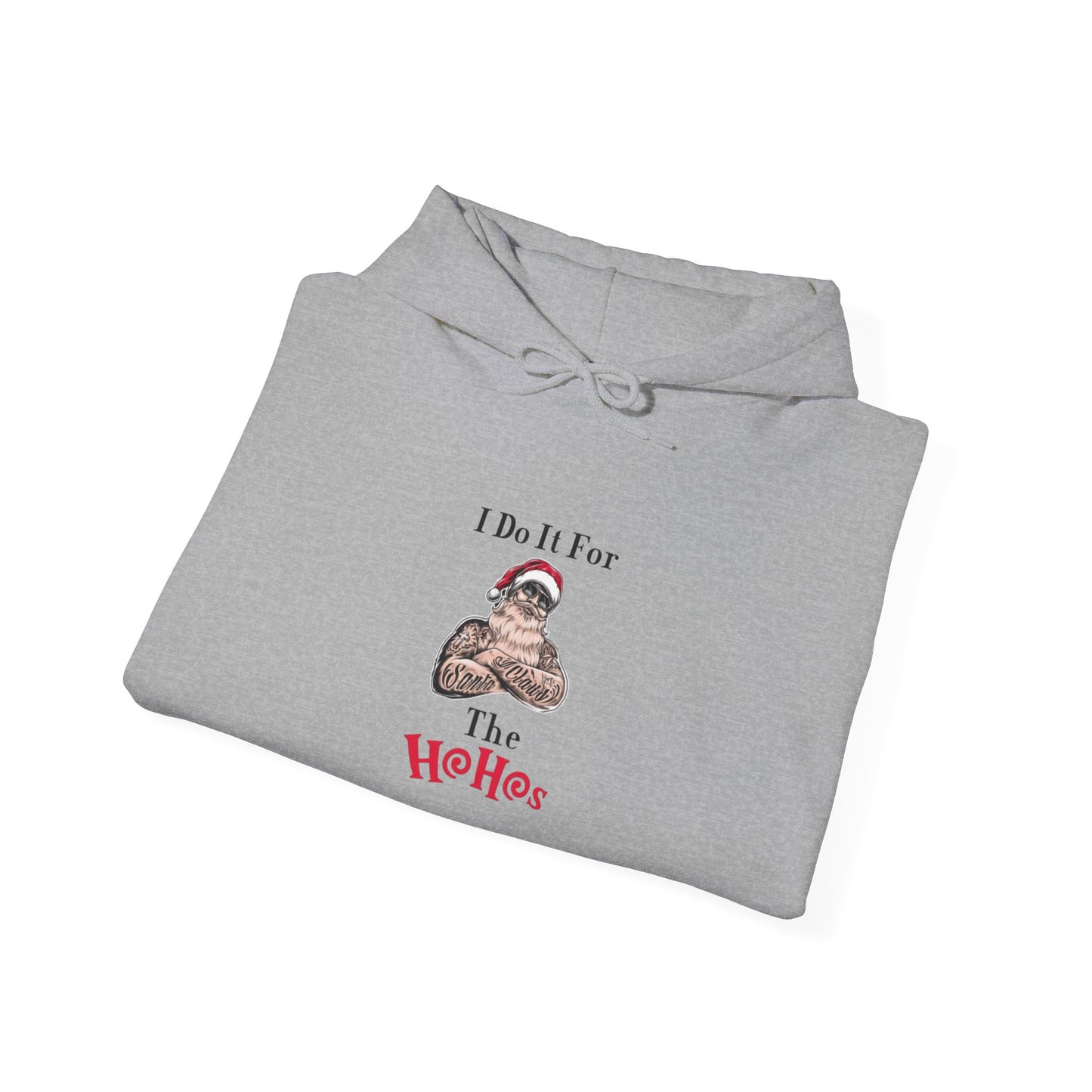 Funny Santa Holiday Sweatshirt, Cozy Gift for Sloth Lovers, Warm Hoodie for Christmas Parties, Casual Lounge Wear, Unique Present
