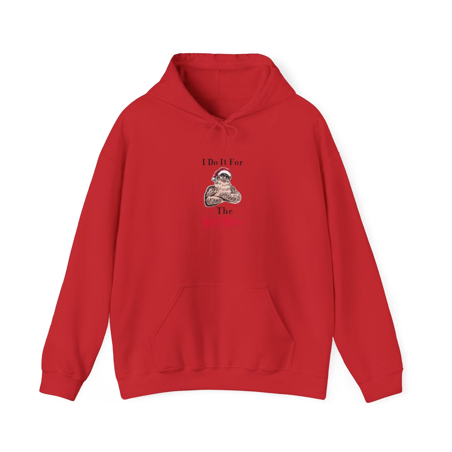 Funny Santa Holiday Sweatshirt, Cozy Gift for Sloth Lovers, Warm Hoodie for Christmas Parties, Casual Lounge Wear, Unique Present
