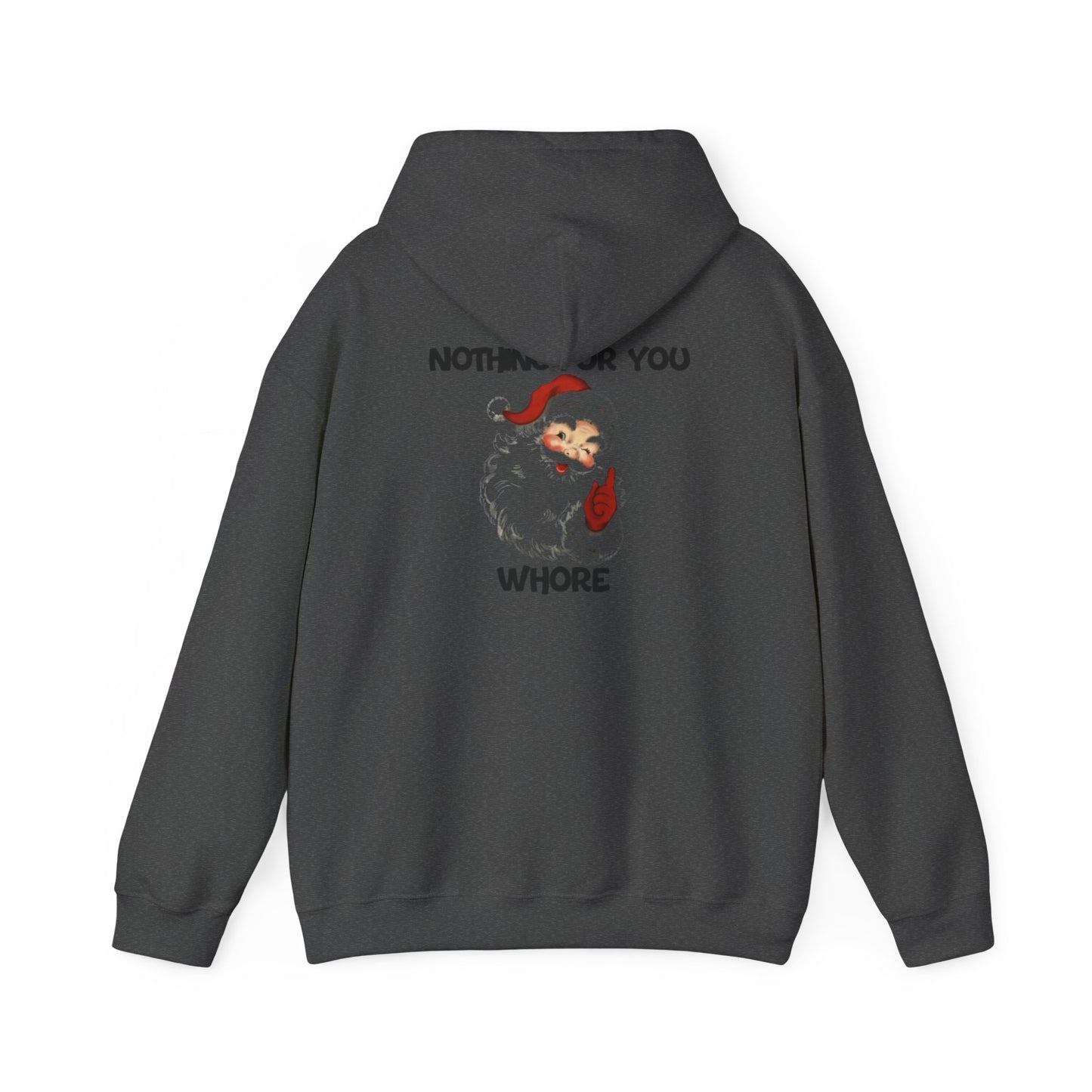 Funny Christmas Hoodie, Unisex Holiday Sweatshirt, Santa Humor Gift, Christmas Party Apparel, Gift for Friends, Winter Fashion, Cozy Wear