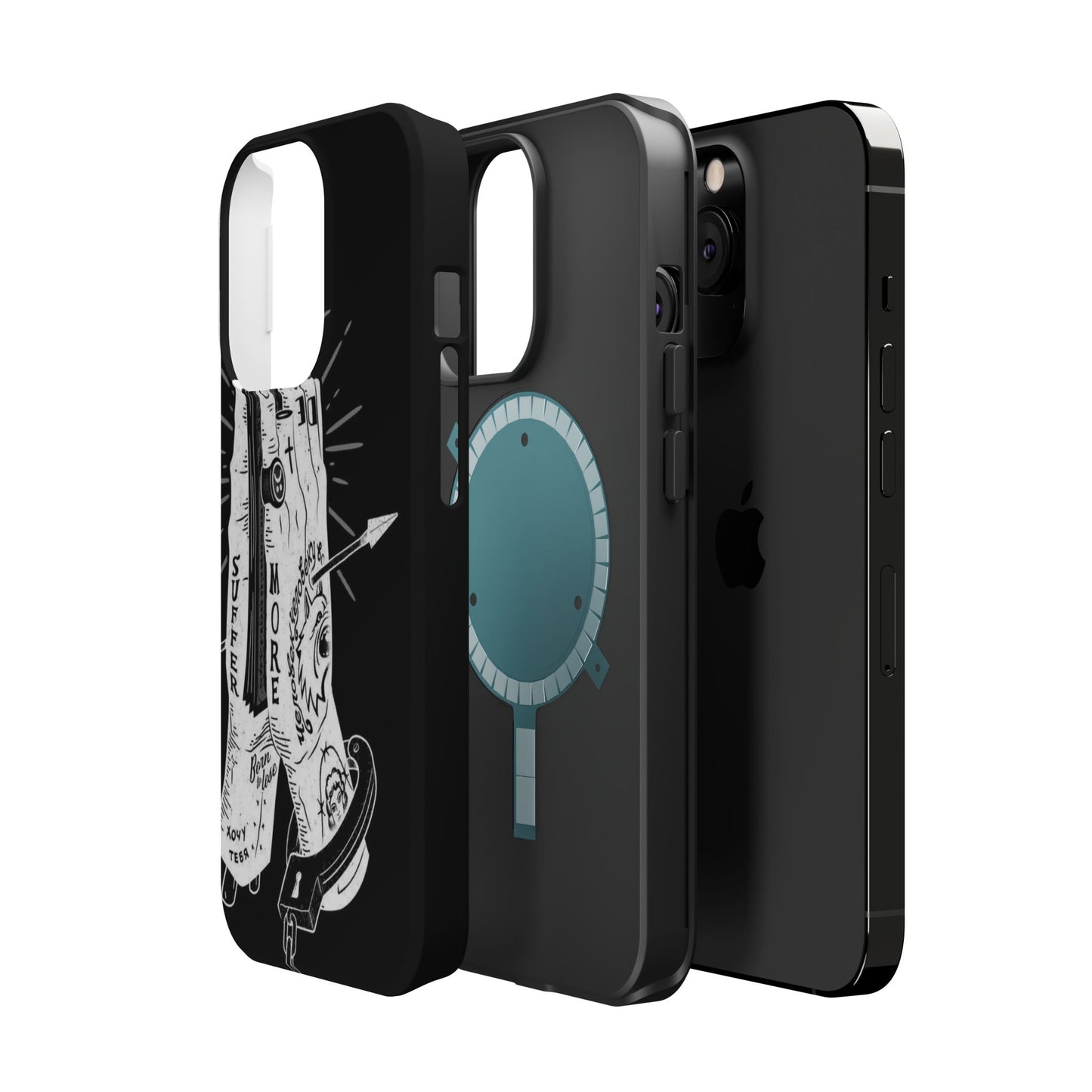 Magnetic Impact-Resistant Phone Case - Stylish & Protective, Ideal Gift for Friends, Holiday Essential, Trendy Accents, Unique Design