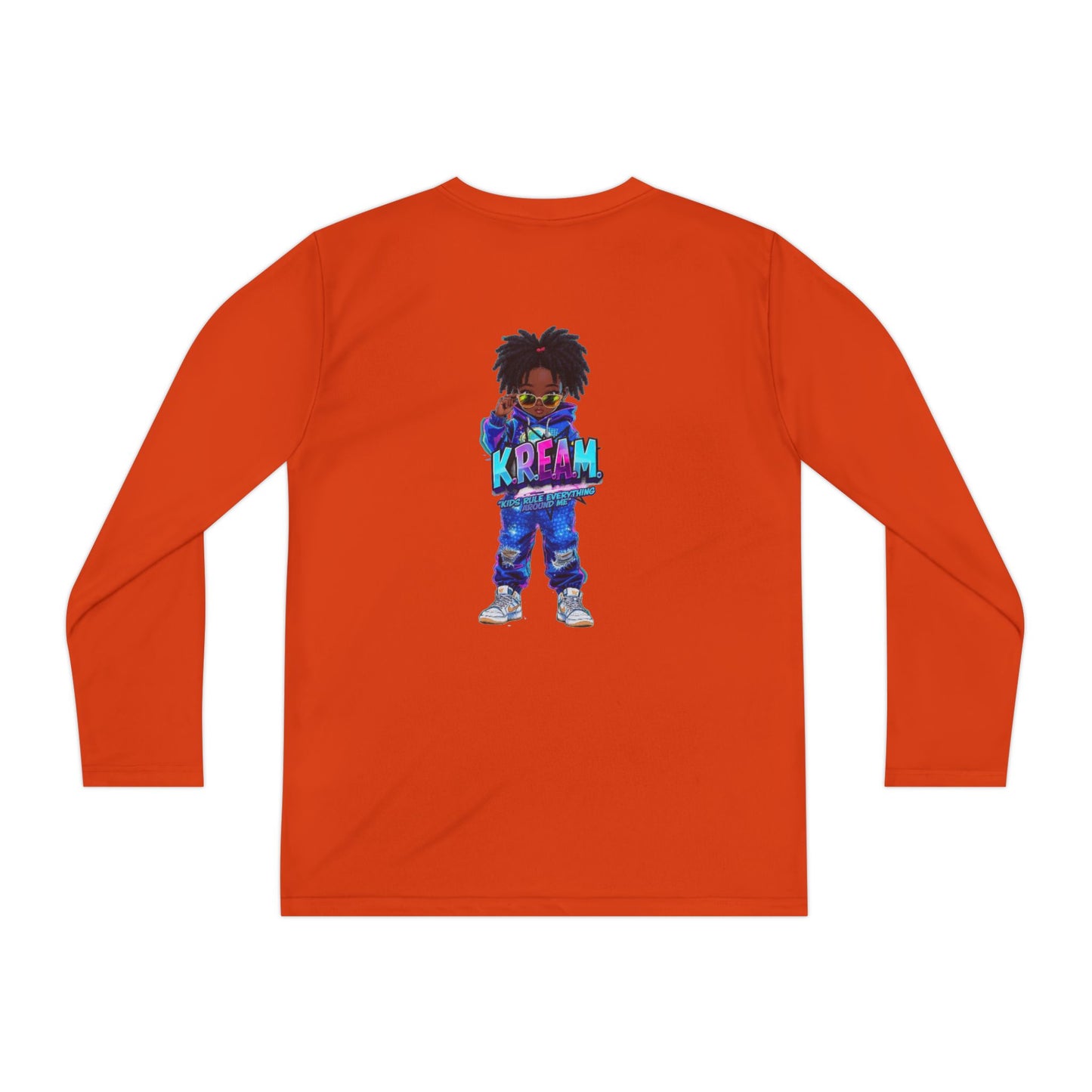 Youth Long Sleeve Tee for Trendy Kids, Cool Graphic Tee, Perfect for Birthdays, Playdates, School Events, Unique Gift Idea