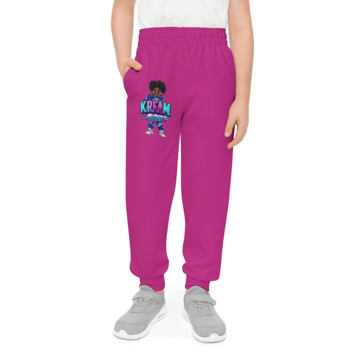 Youth Joggers with Funky Design, Comfortable Kids Joggers, Trendy Athleisure Pants, Cute Gift for Youngsters, Fashionable Activewear