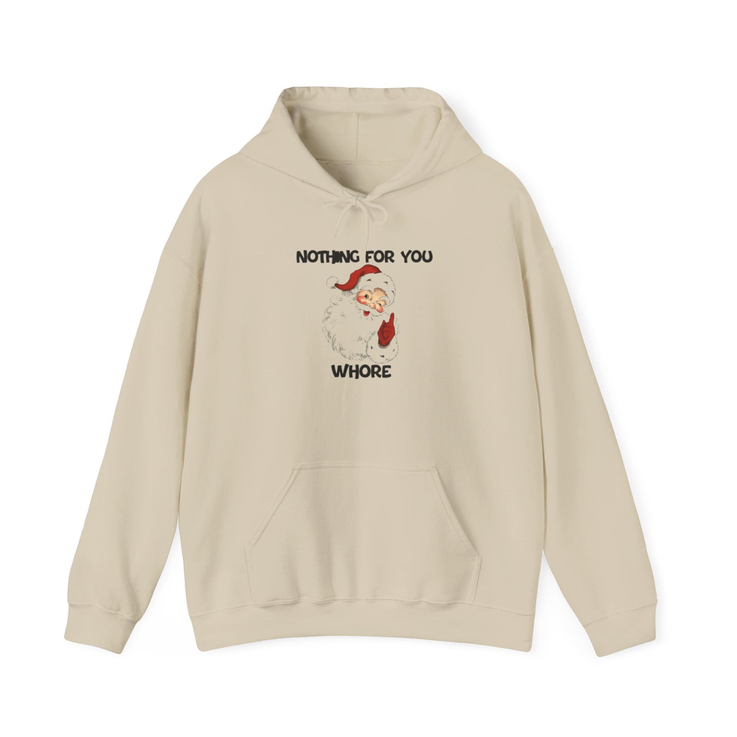 Funny Christmas Hoodie, Unisex Holiday Sweatshirt, Santa Humor Gift, Christmas Party Apparel, Gift for Friends, Winter Fashion, Cozy Wear