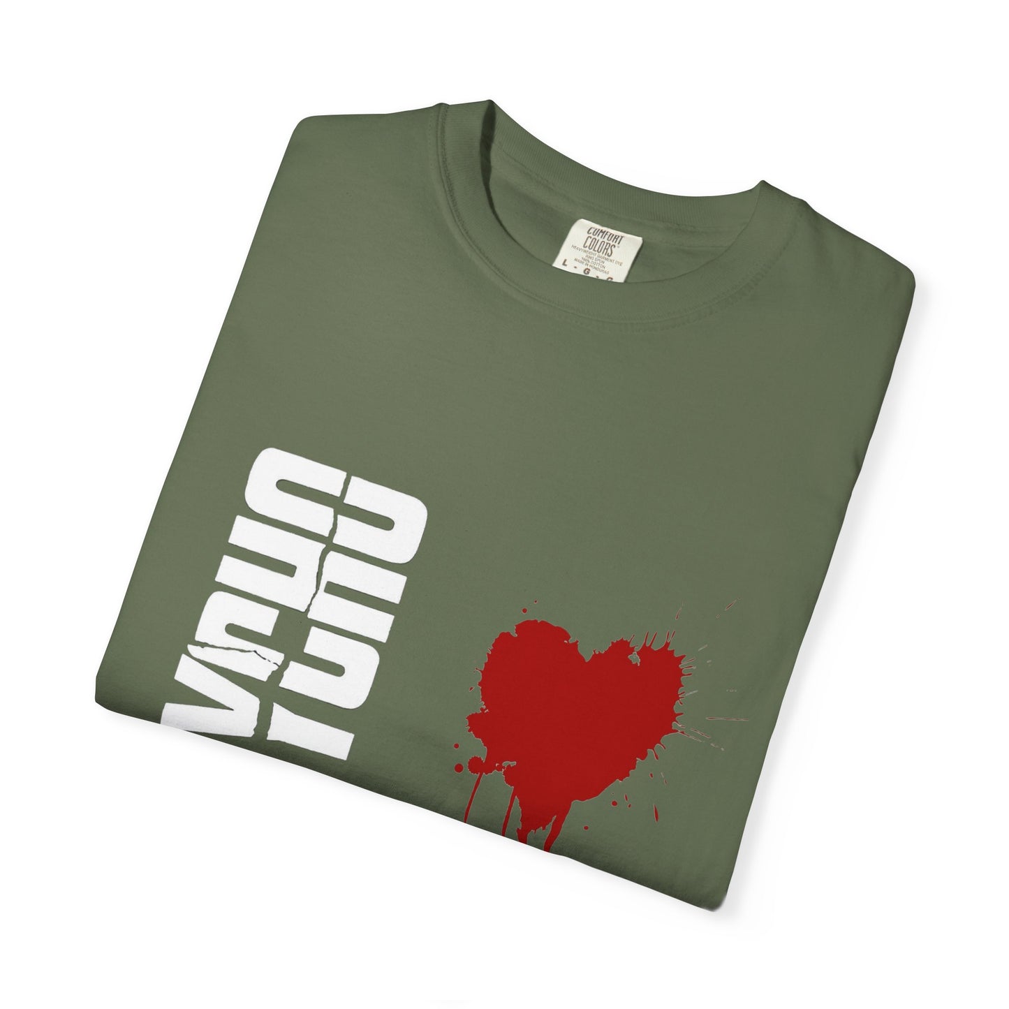 Bleeding Heart Unisex T-Shirt, Casual Love Tee, Heart Graphic Shirt, Gift for Him/Her, Streetwear, Valentine's Day Tee