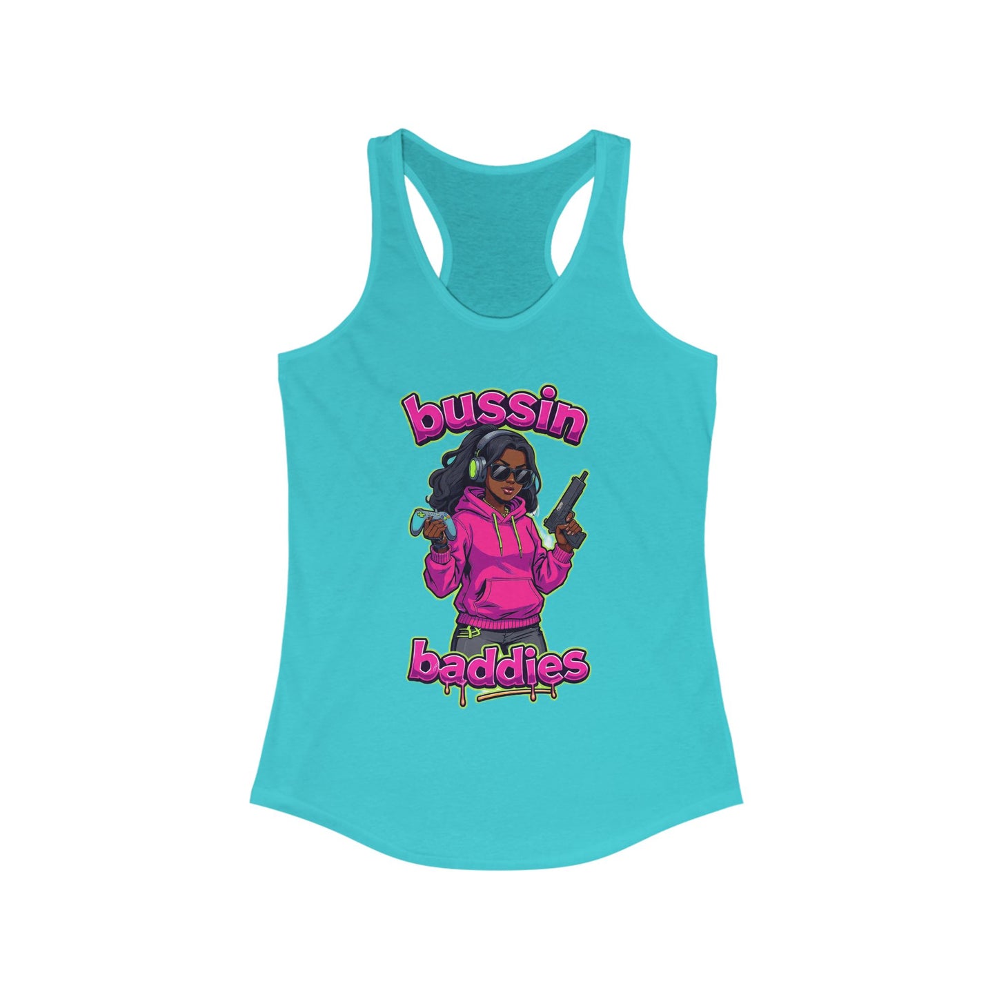 Bussin baddies Women's Ideal Racerback Tank