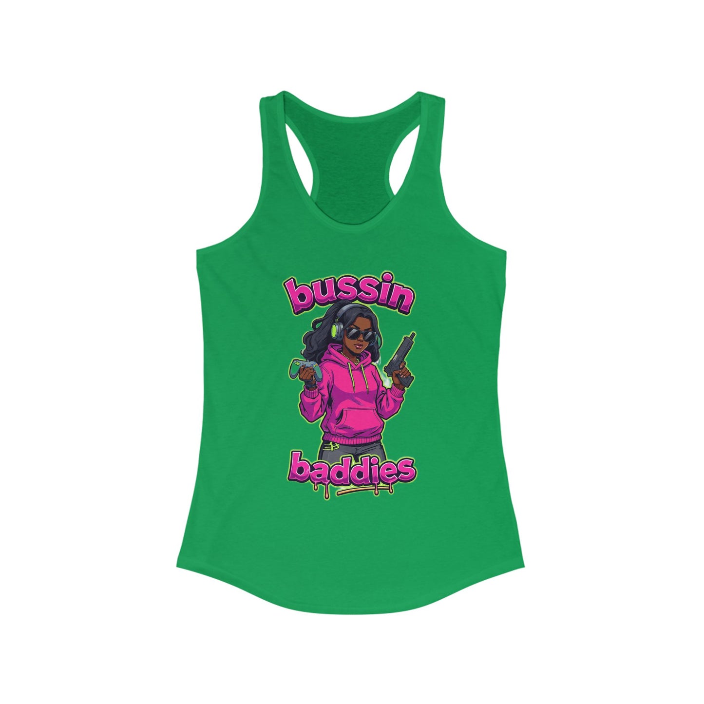 Bussin baddies Women's Ideal Racerback Tank
