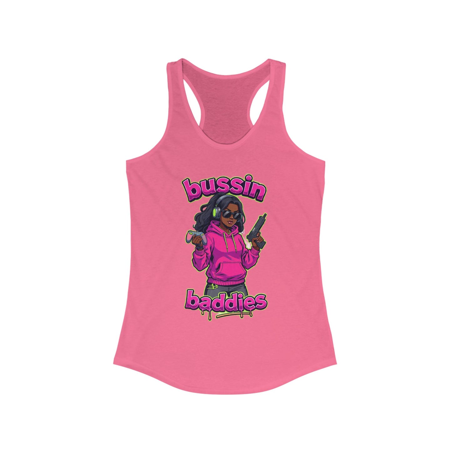 Bussin baddies Women's Ideal Racerback Tank