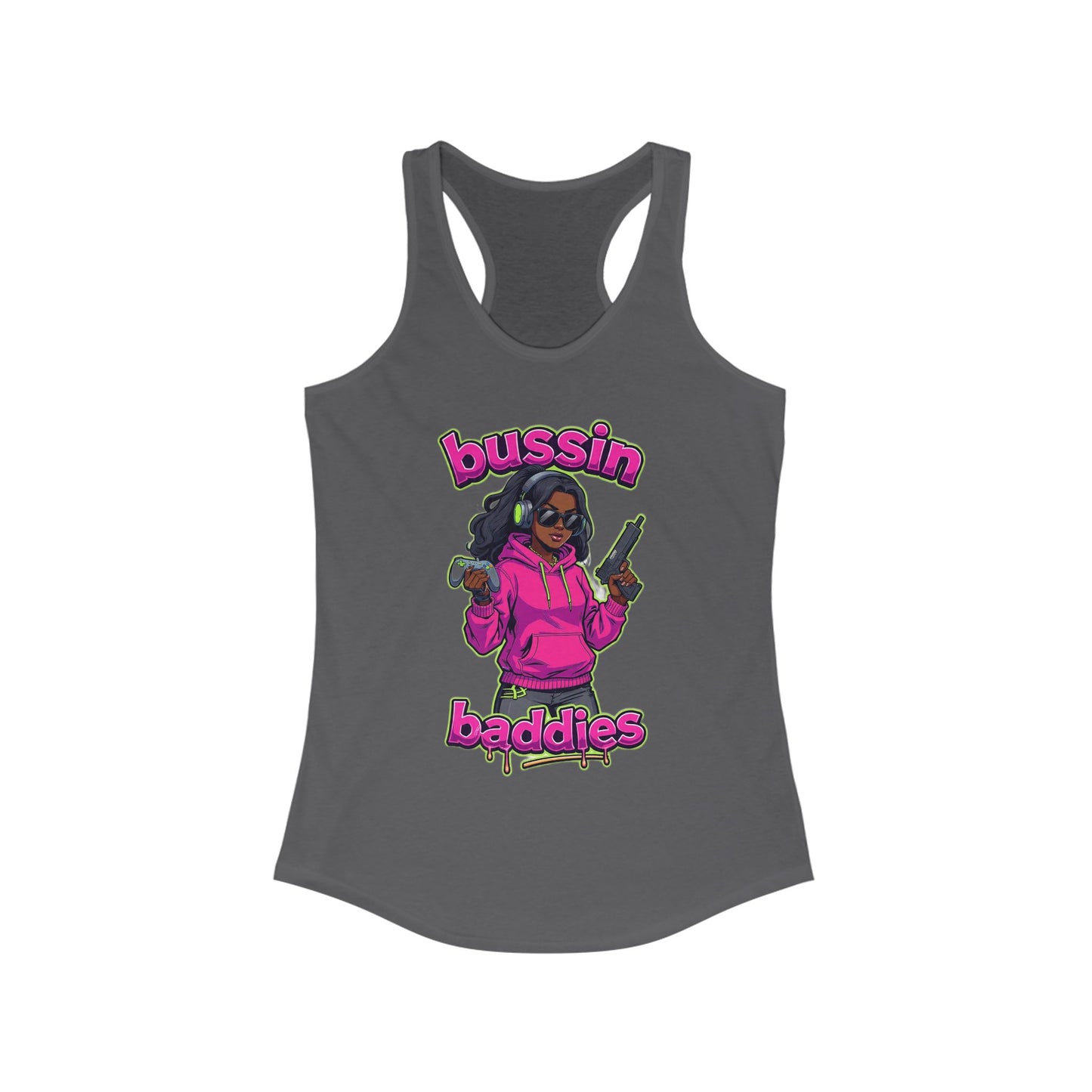 Bussin baddies Women's Ideal Racerback Tank