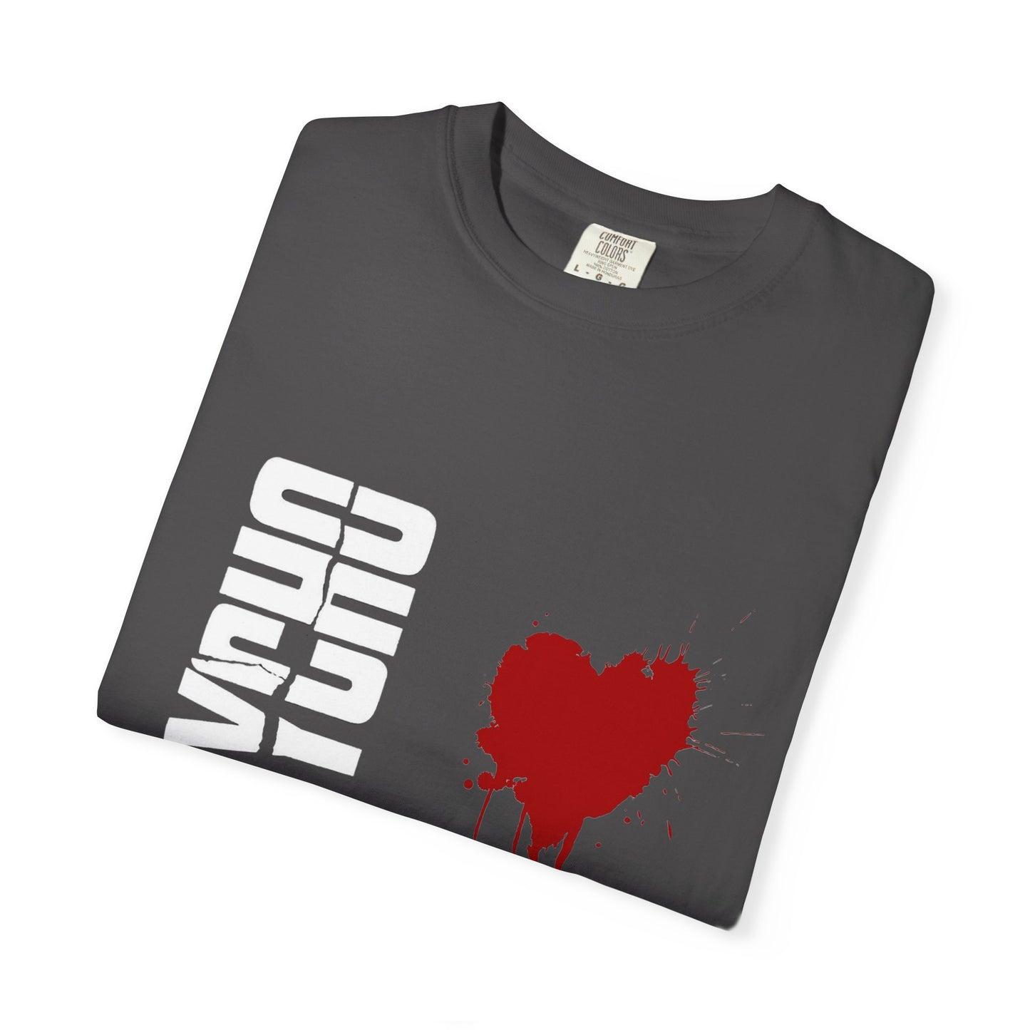 Bleeding Heart Unisex T-Shirt, Casual Love Tee, Heart Graphic Shirt, Gift for Him/Her, Streetwear, Valentine's Day Tee