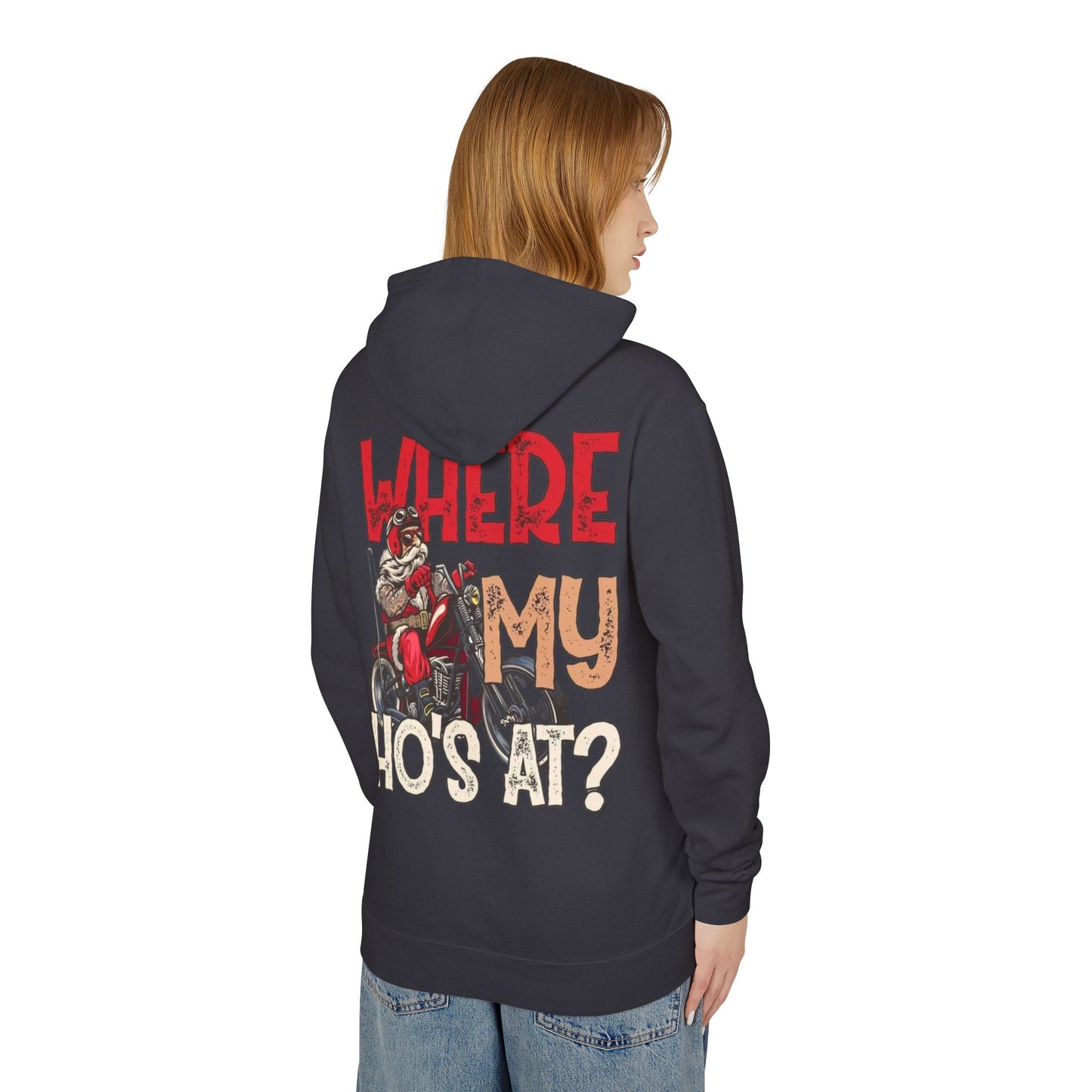 Unisex Hoodie with Fun Motorcycle Graphic, Trendy Loungewear, Perfect for Riders, Casual Weekend Wear, Unique Gift for Bikers