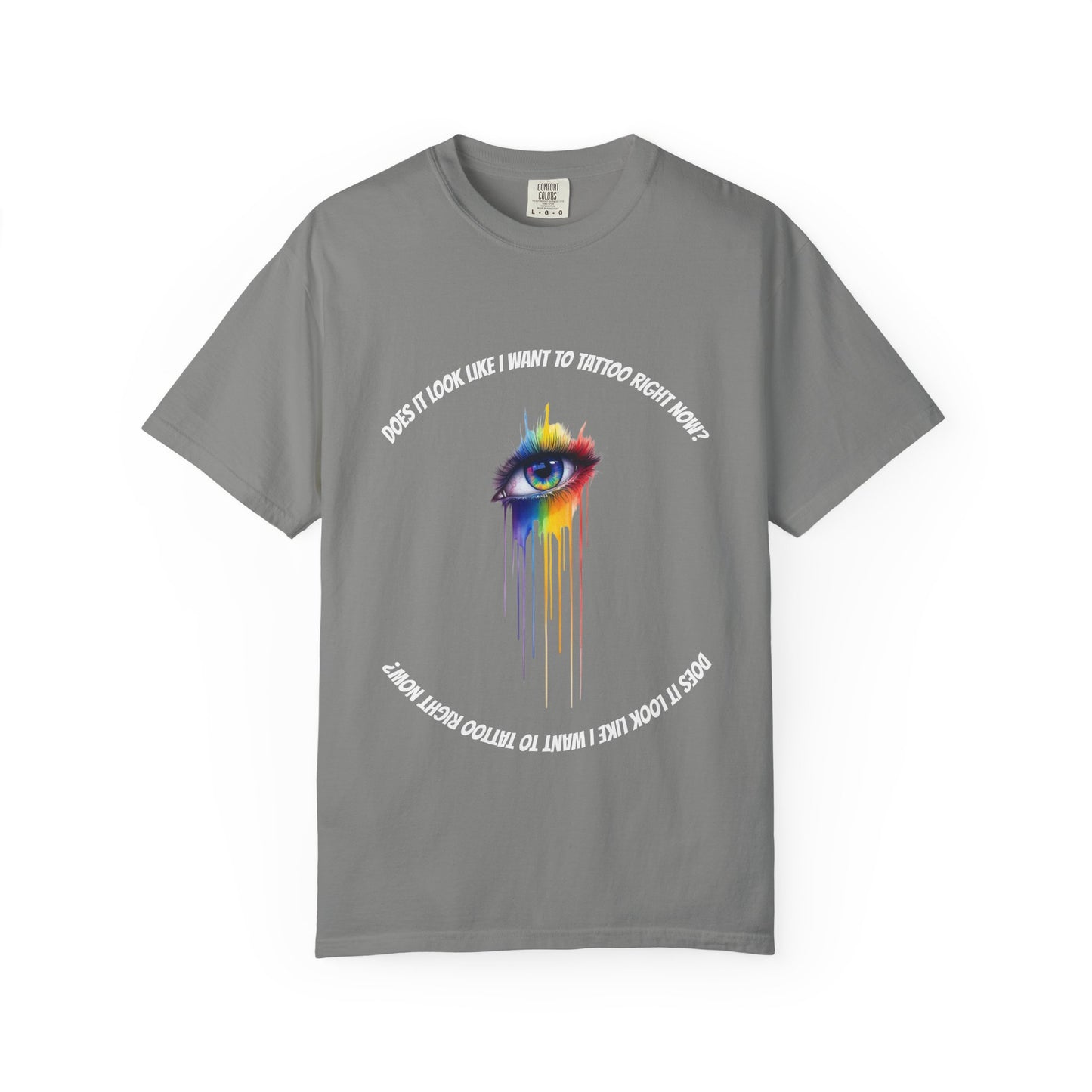 Vibrant Eye Art T-Shirt | Unisex Garment-Dyed Tee, Artistic Apparel, Colorful Fashion, Unique Gift, Everyday Wear