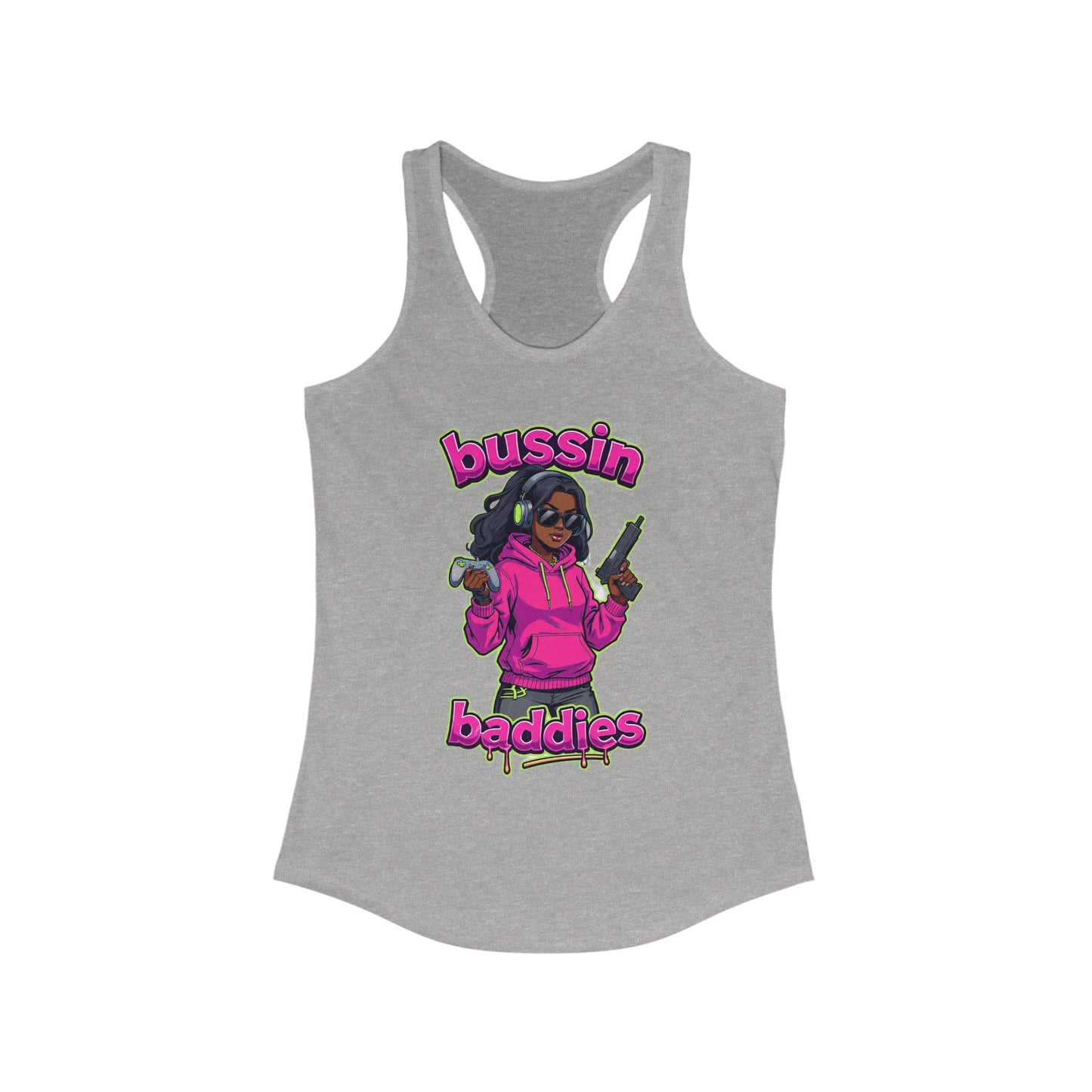 Bussin baddies Women's Ideal Racerback Tank