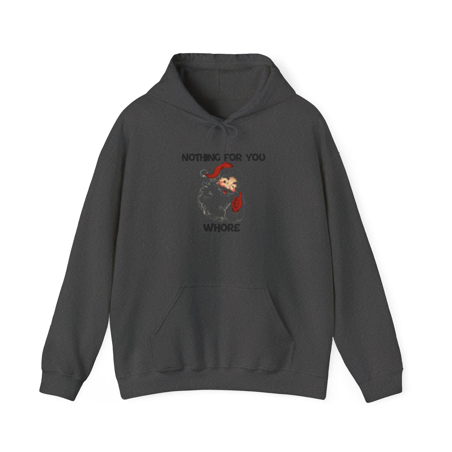 Funny Christmas Hoodie, Unisex Holiday Sweatshirt, Santa Humor Gift, Christmas Party Apparel, Gift for Friends, Winter Fashion, Cozy Wear