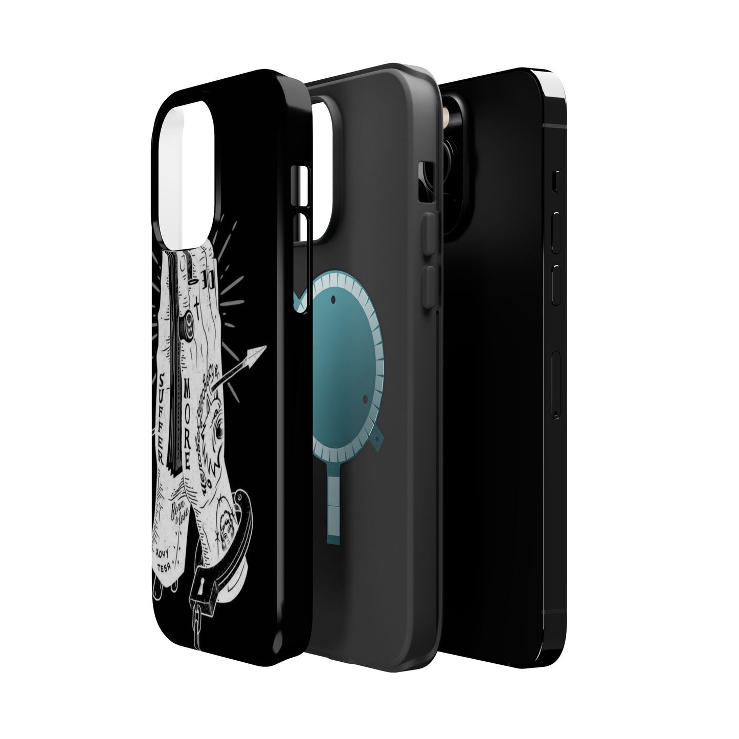 Magnetic Impact-Resistant Phone Case - Stylish & Protective, Ideal Gift for Friends, Holiday Essential, Trendy Accents, Unique Design