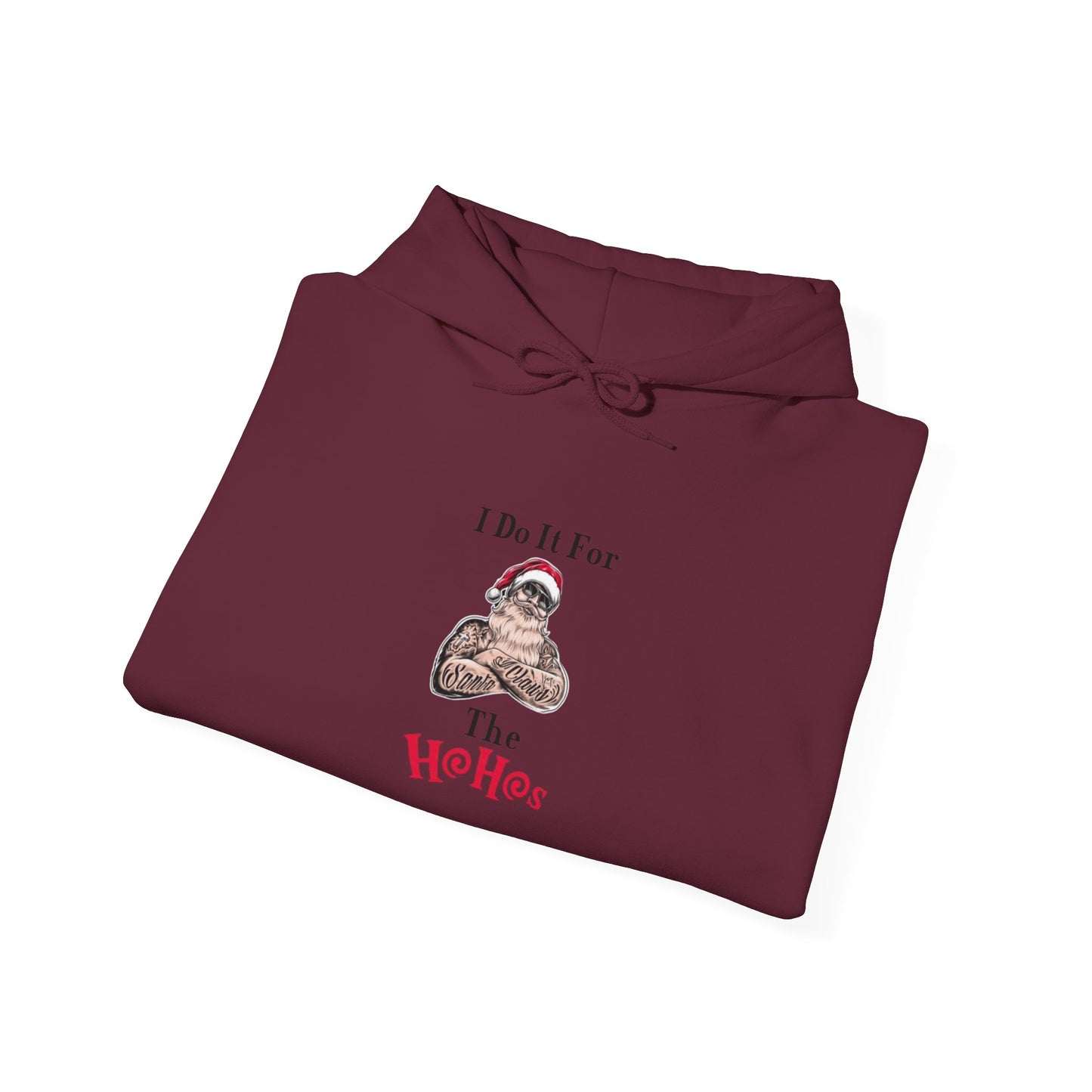 Funny Santa Holiday Sweatshirt, Cozy Gift for Sloth Lovers, Warm Hoodie for Christmas Parties, Casual Lounge Wear, Unique Present
