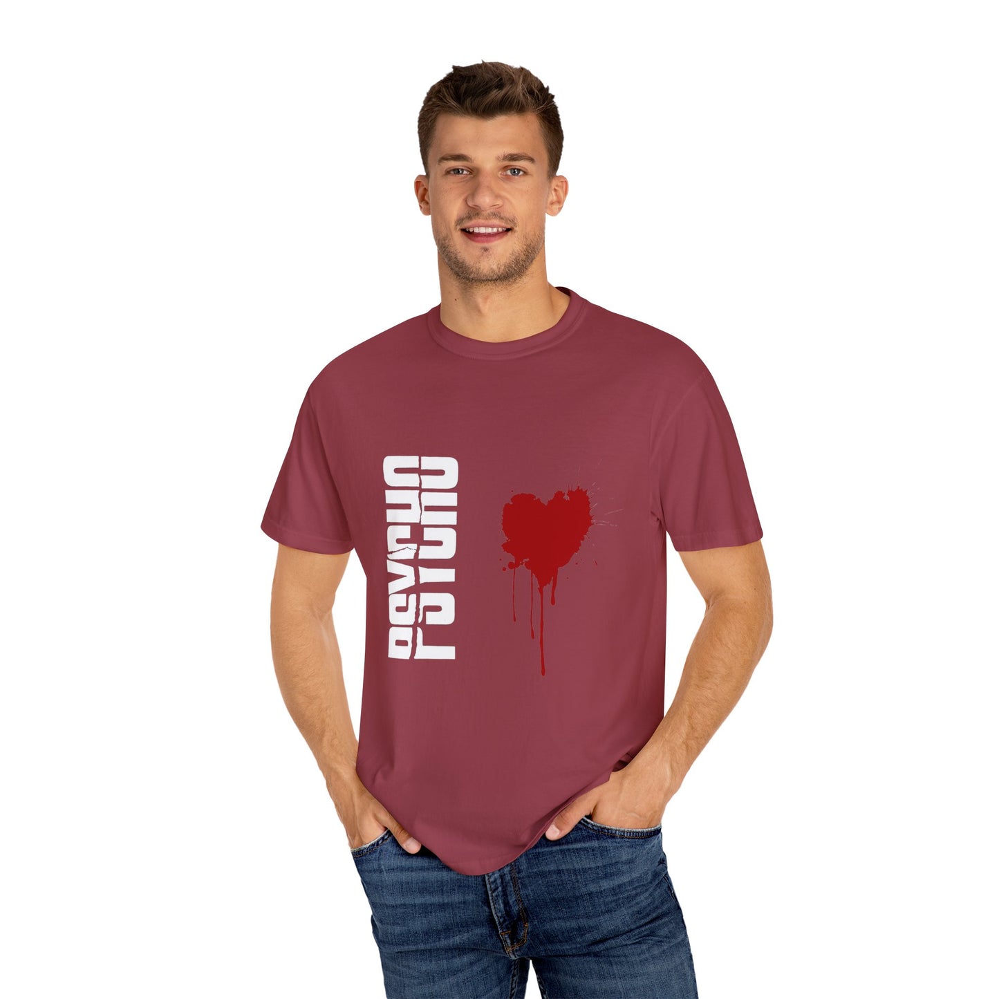 Bleeding Heart Unisex T-Shirt, Casual Love Tee, Heart Graphic Shirt, Gift for Him/Her, Streetwear, Valentine's Day Tee
