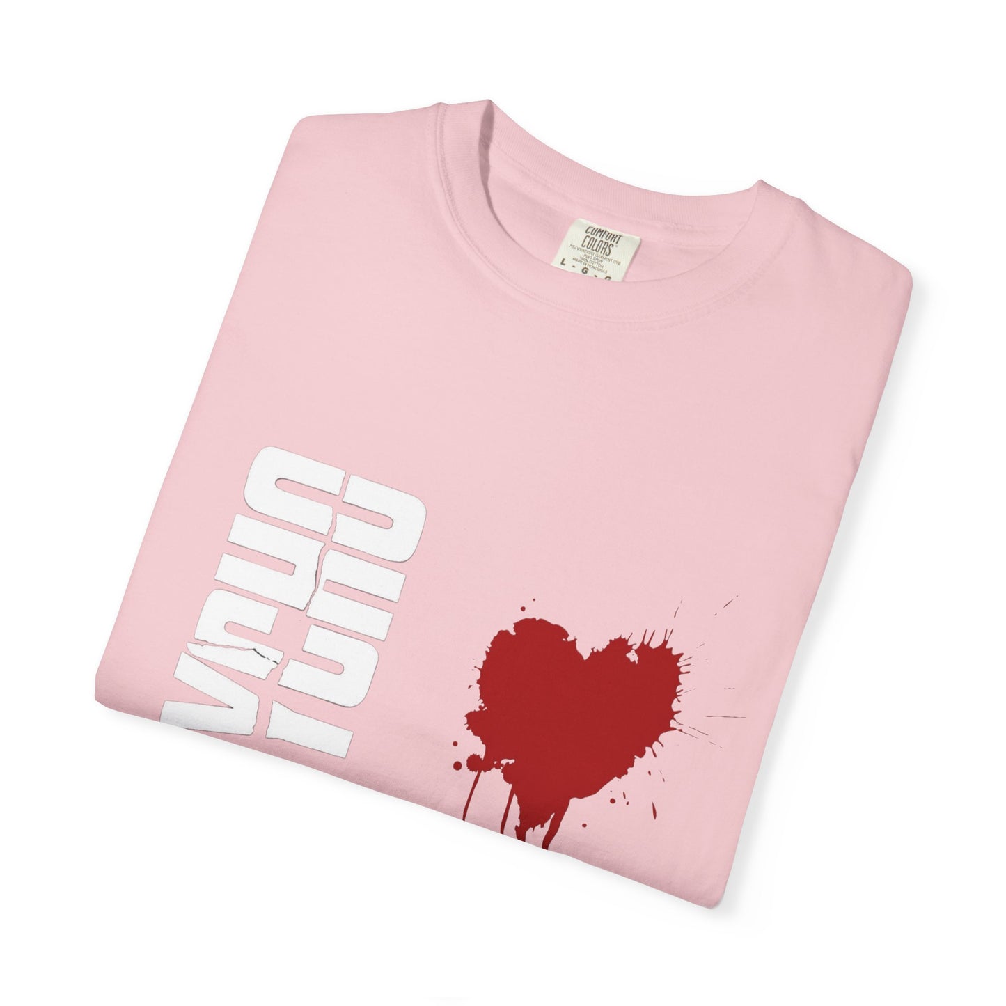 Bleeding Heart Unisex T-Shirt, Casual Love Tee, Heart Graphic Shirt, Gift for Him/Her, Streetwear, Valentine's Day Tee
