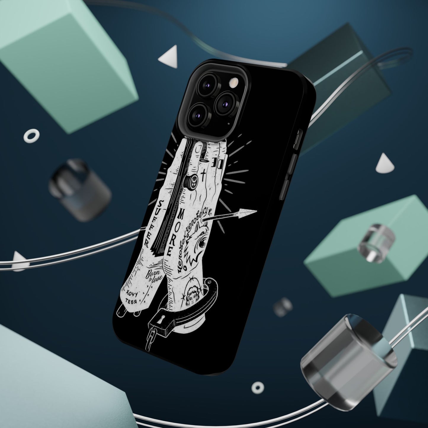 Magnetic Impact-Resistant Phone Case - Stylish & Protective, Ideal Gift for Friends, Holiday Essential, Trendy Accents, Unique Design