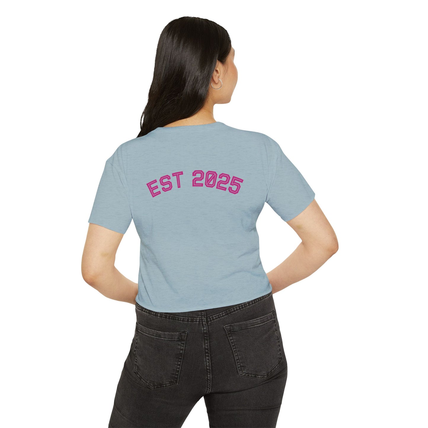 Festival Crop Top for Women, Chill Vibe Shirt, Perfect for Concerts, College Life, Summer Days, Personalized Gift