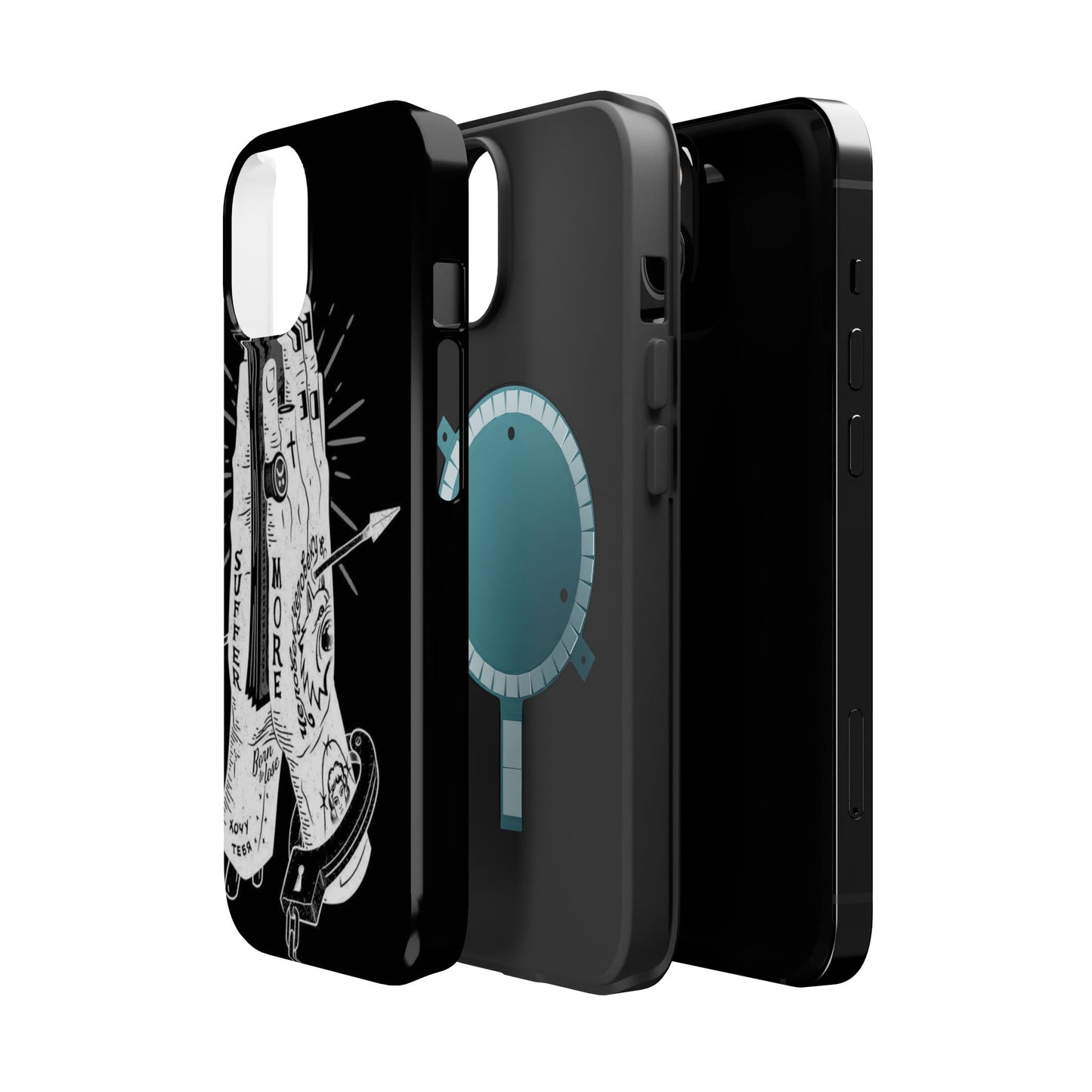 Magnetic Impact-Resistant Phone Case - Stylish & Protective, Ideal Gift for Friends, Holiday Essential, Trendy Accents, Unique Design