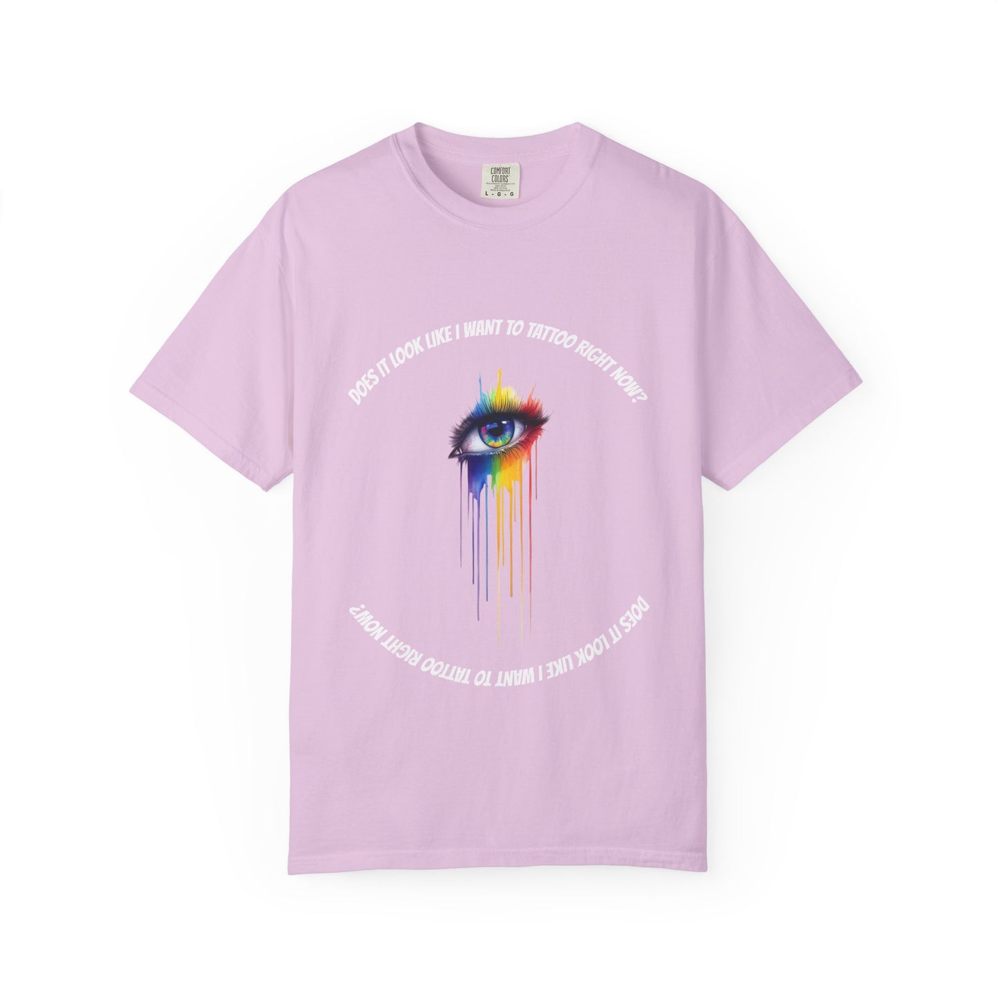 Vibrant Eye Art T-Shirt | Unisex Garment-Dyed Tee, Artistic Apparel, Colorful Fashion, Unique Gift, Everyday Wear