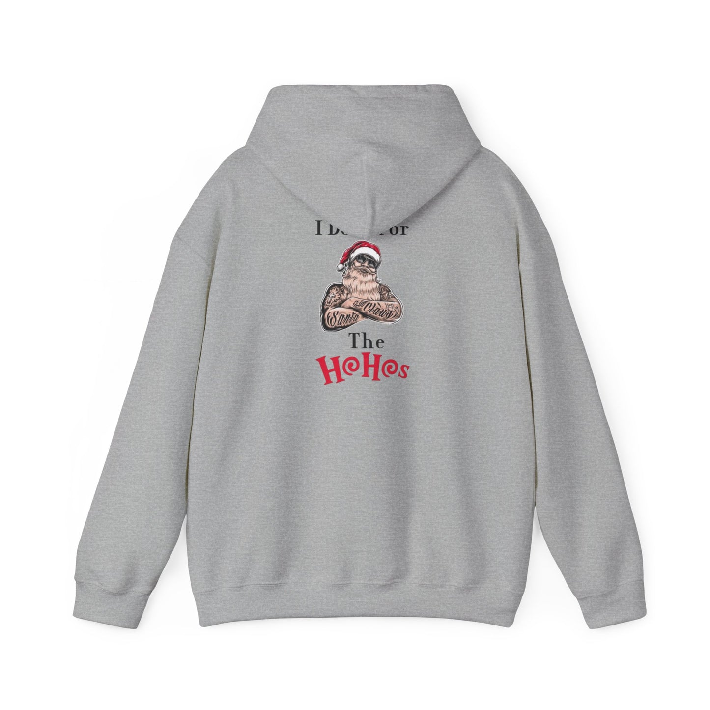 Funny Santa Holiday Sweatshirt, Cozy Gift for Sloth Lovers, Warm Hoodie for Christmas Parties, Casual Lounge Wear, Unique Present