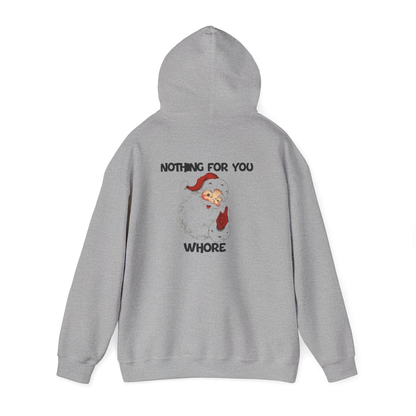 Funny Christmas Hoodie, Unisex Holiday Sweatshirt, Santa Humor Gift, Christmas Party Apparel, Gift for Friends, Winter Fashion, Cozy Wear