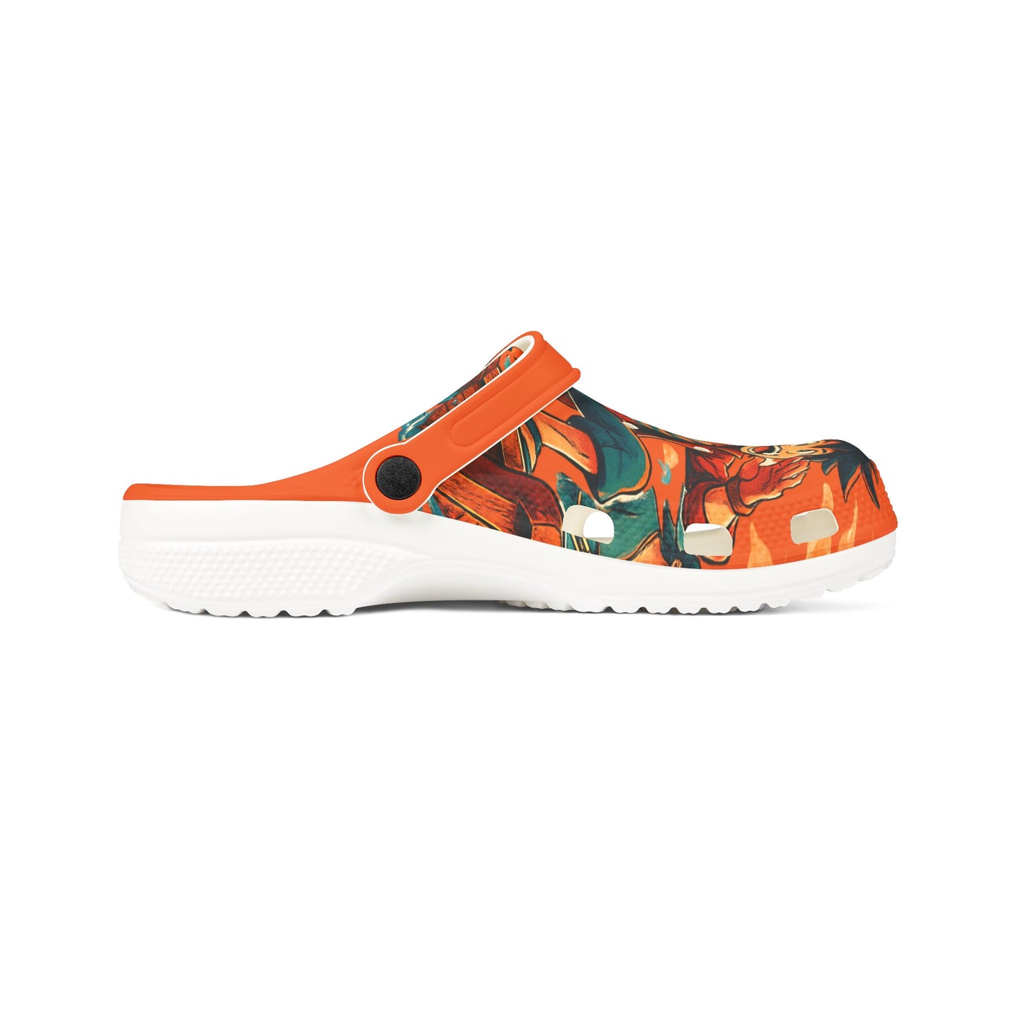 One Piece EVA Foam Shoes, Cartoon Clogs, Anime Footwear, Perfect for Travel, Summer, Everyday Wear