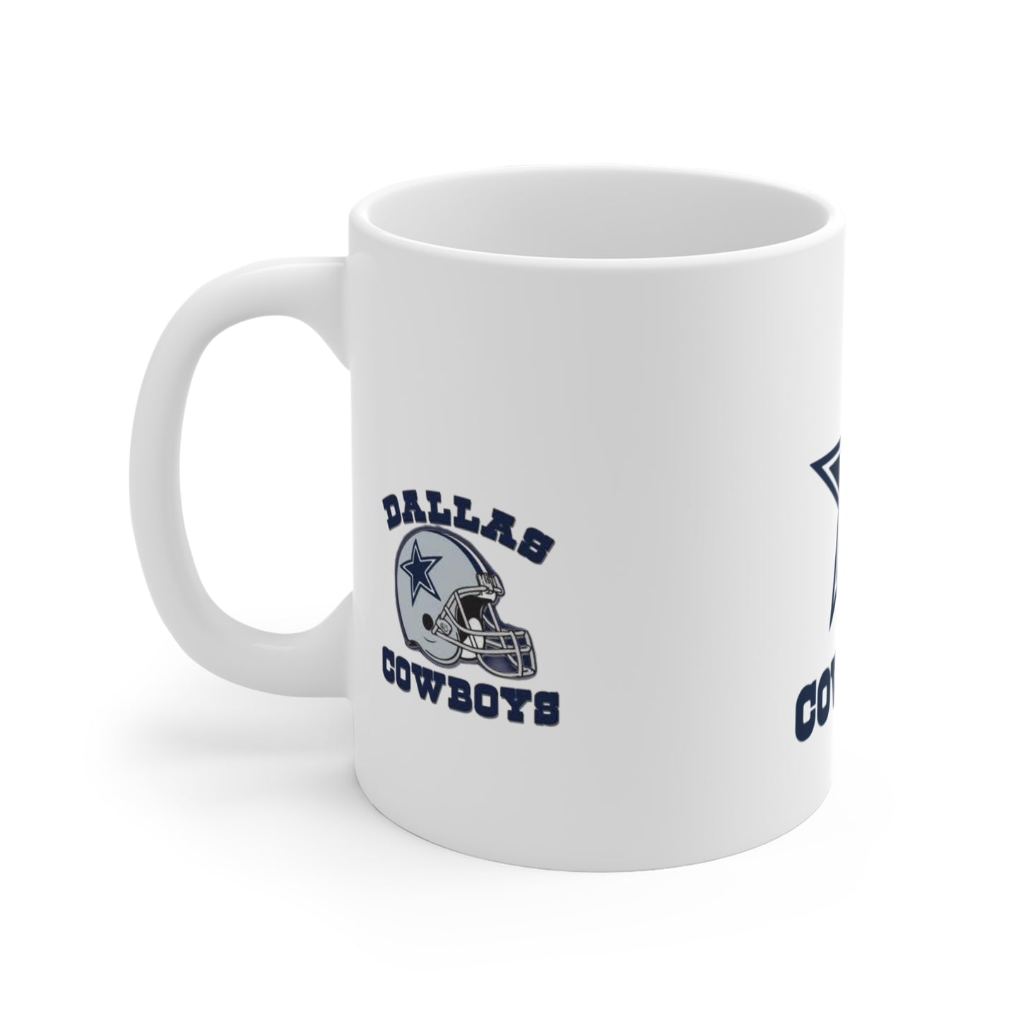 Dallas Cowboys Mug - 11oz Team Spirit Coffee Cup, NFL Fan Gift, Sports Drinkware for Game Day, Collectible Memorabilia, Football Lover's Cup