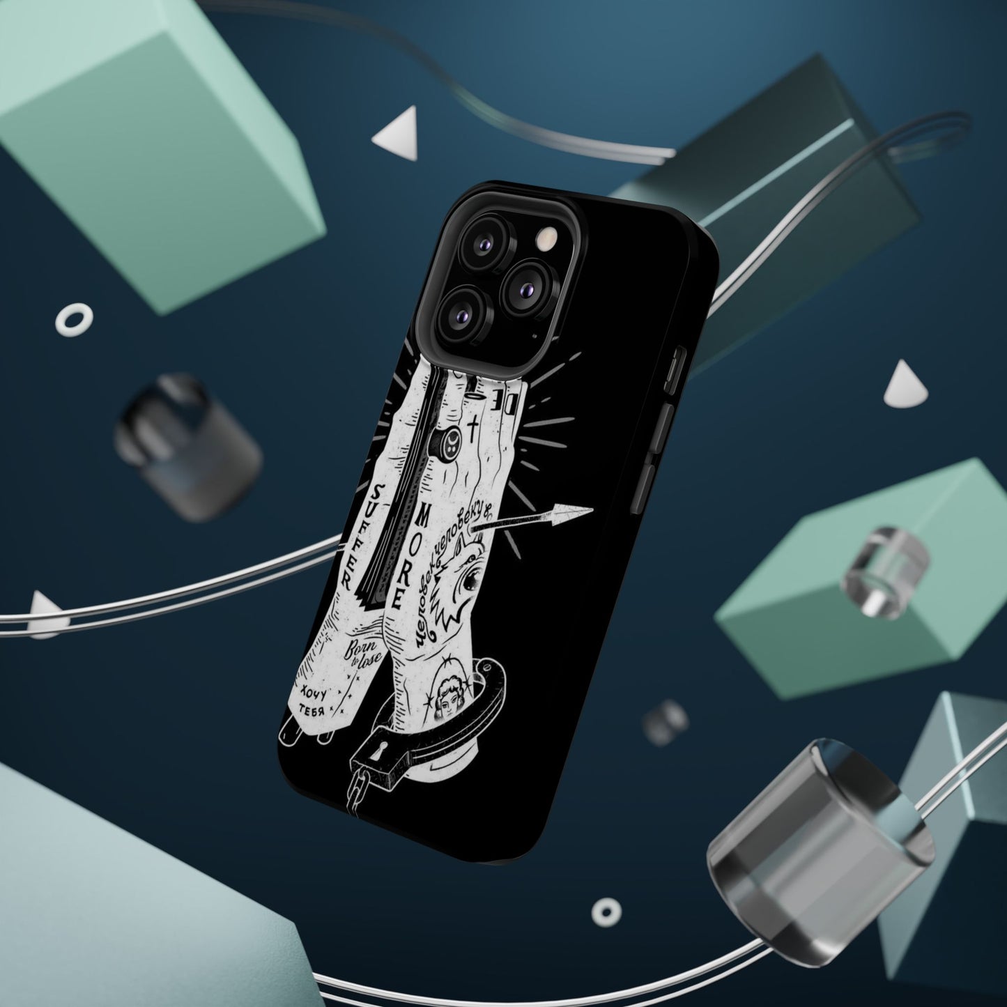 Magnetic Impact-Resistant Phone Case - Stylish & Protective, Ideal Gift for Friends, Holiday Essential, Trendy Accents, Unique Design