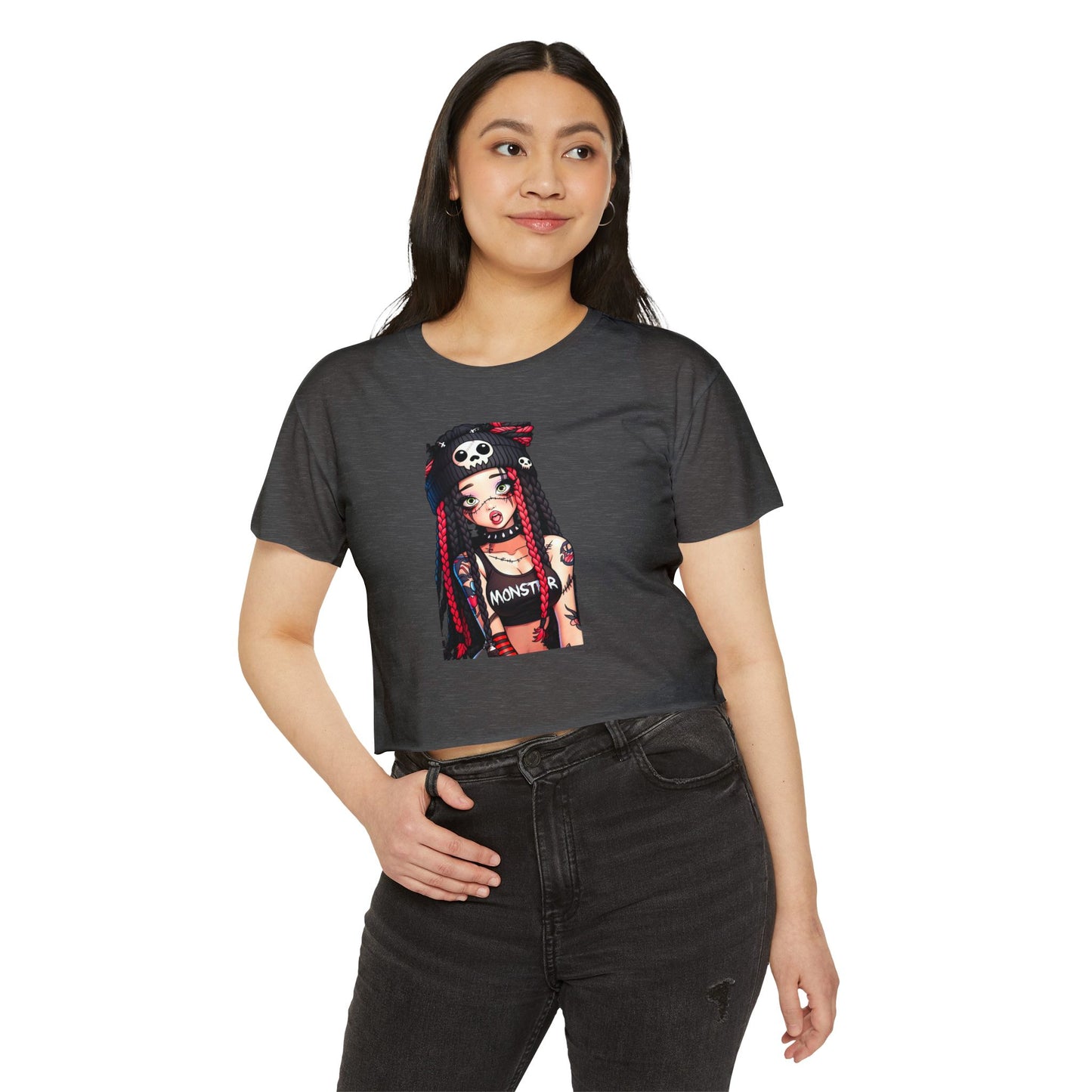 Vibrant Women's Festival Crop Top - Statement Tee for Music Lovers, Perfect for Summer Events, Concerts, Parties, Casual Outings