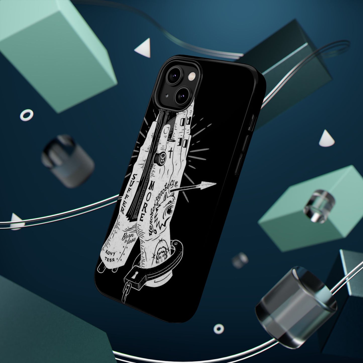 Magnetic Impact-Resistant Phone Case - Stylish & Protective, Ideal Gift for Friends, Holiday Essential, Trendy Accents, Unique Design