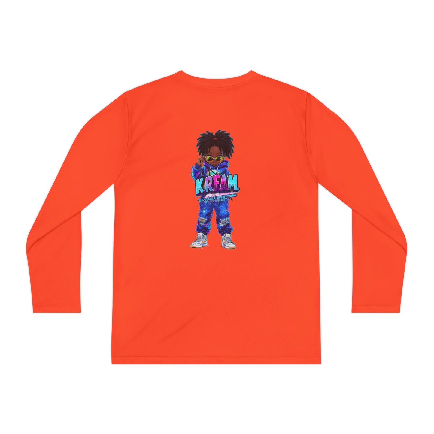 Youth Long Sleeve Tee for Trendy Kids, Cool Graphic Tee, Perfect for Birthdays, Playdates, School Events, Unique Gift Idea